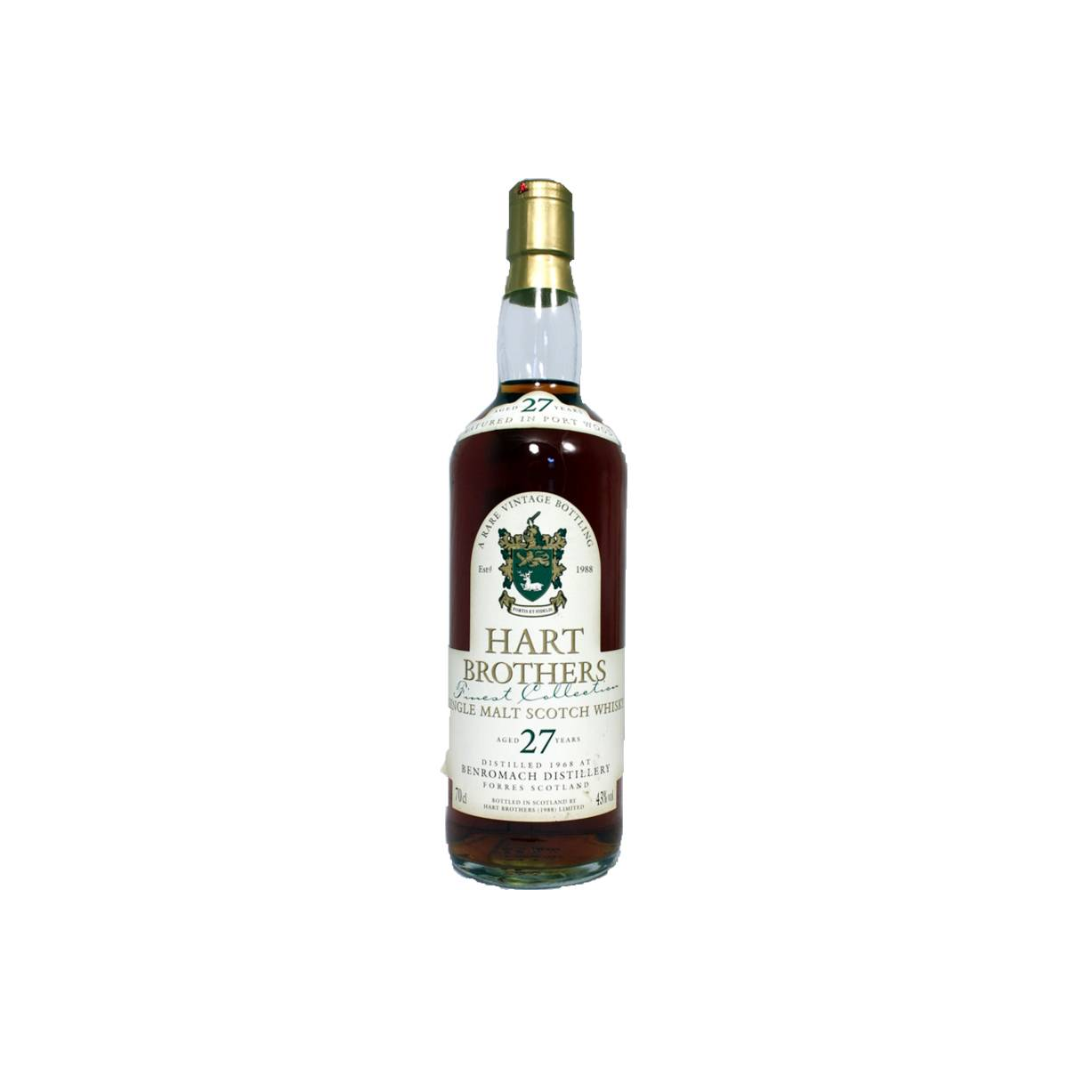 Benromach Finest Collection 1968 27 Years Single Malt Whisky