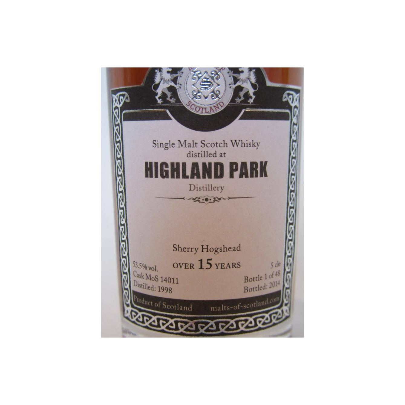 Highland Park 1998 15 Years Single Malt Whisky 2