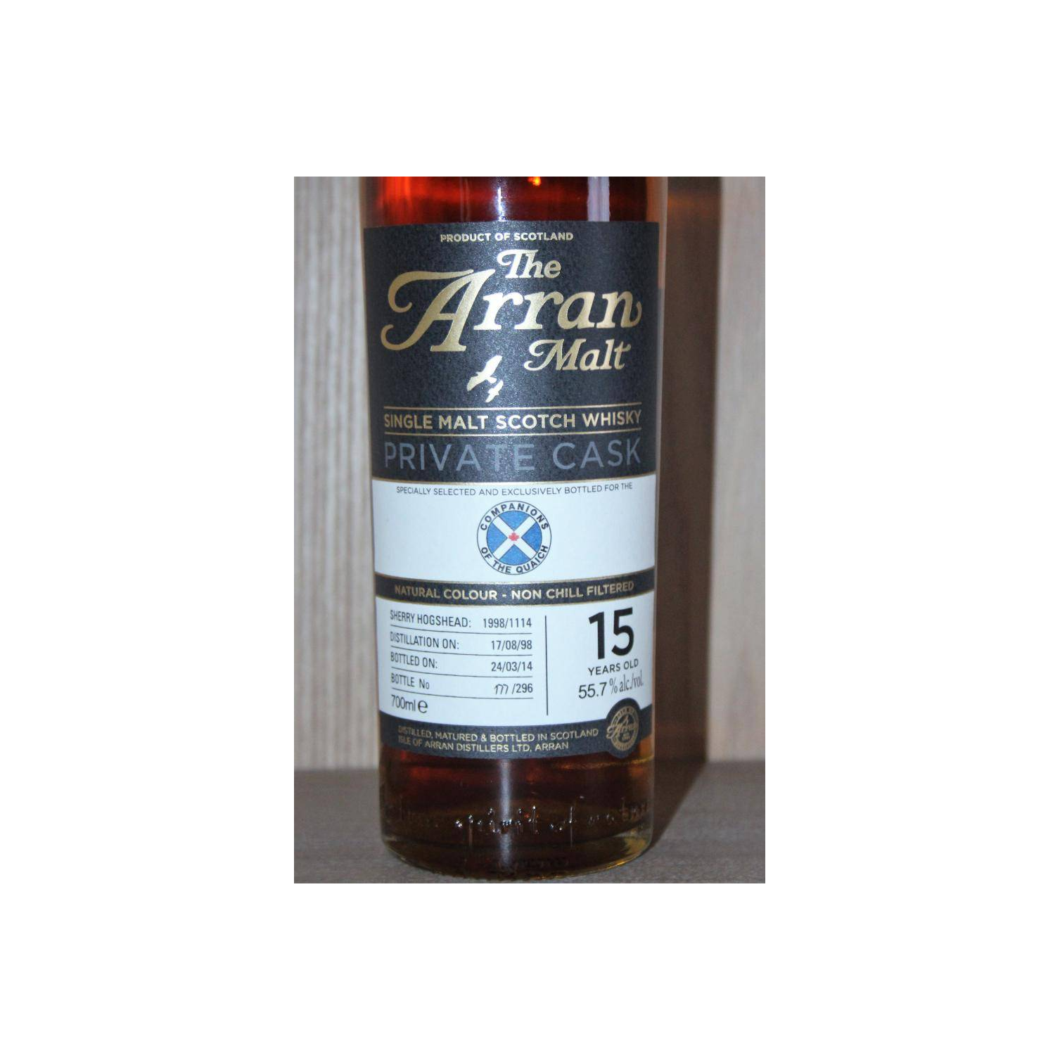 Arran Private Cask 1998 15 Years Single Malt Whisky 2