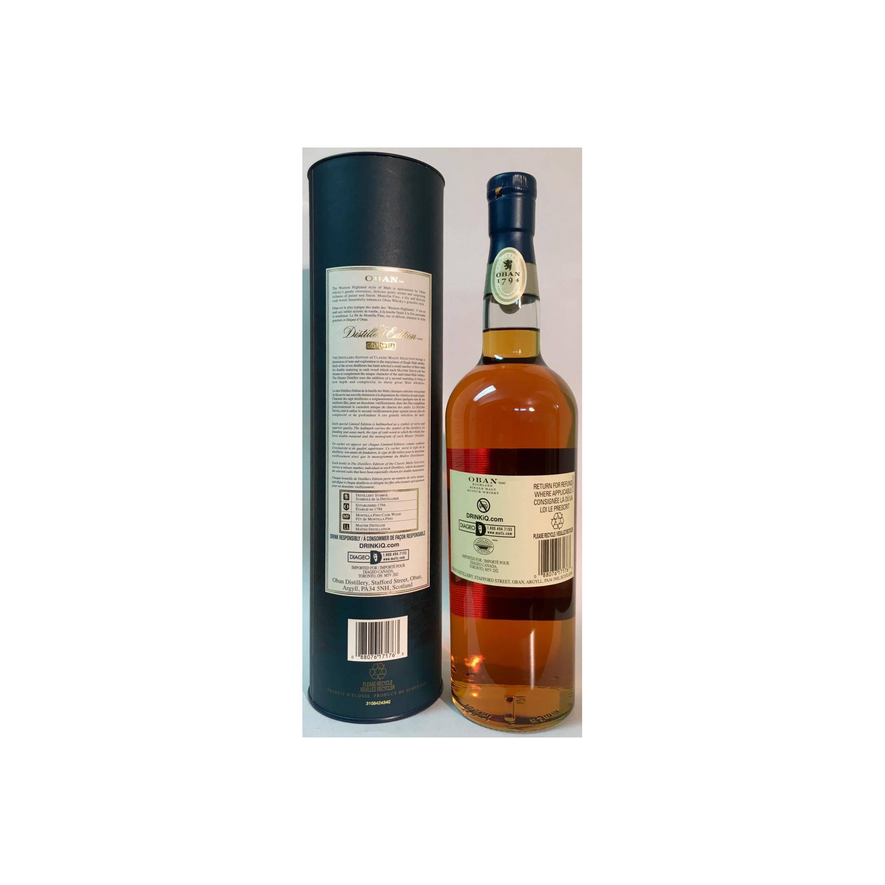 Oban The Distillers Edition 2001 15 Years Single Malt Whisky 3