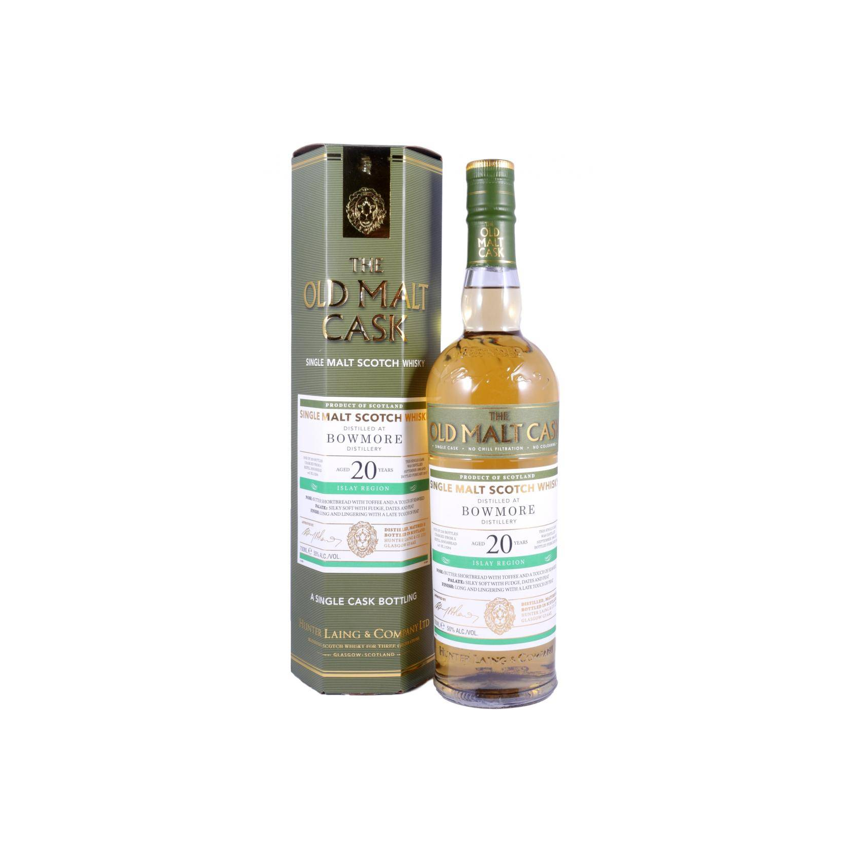 Bowmore Old Malt Cask 1996 20 Years Single Malt Whisky 2