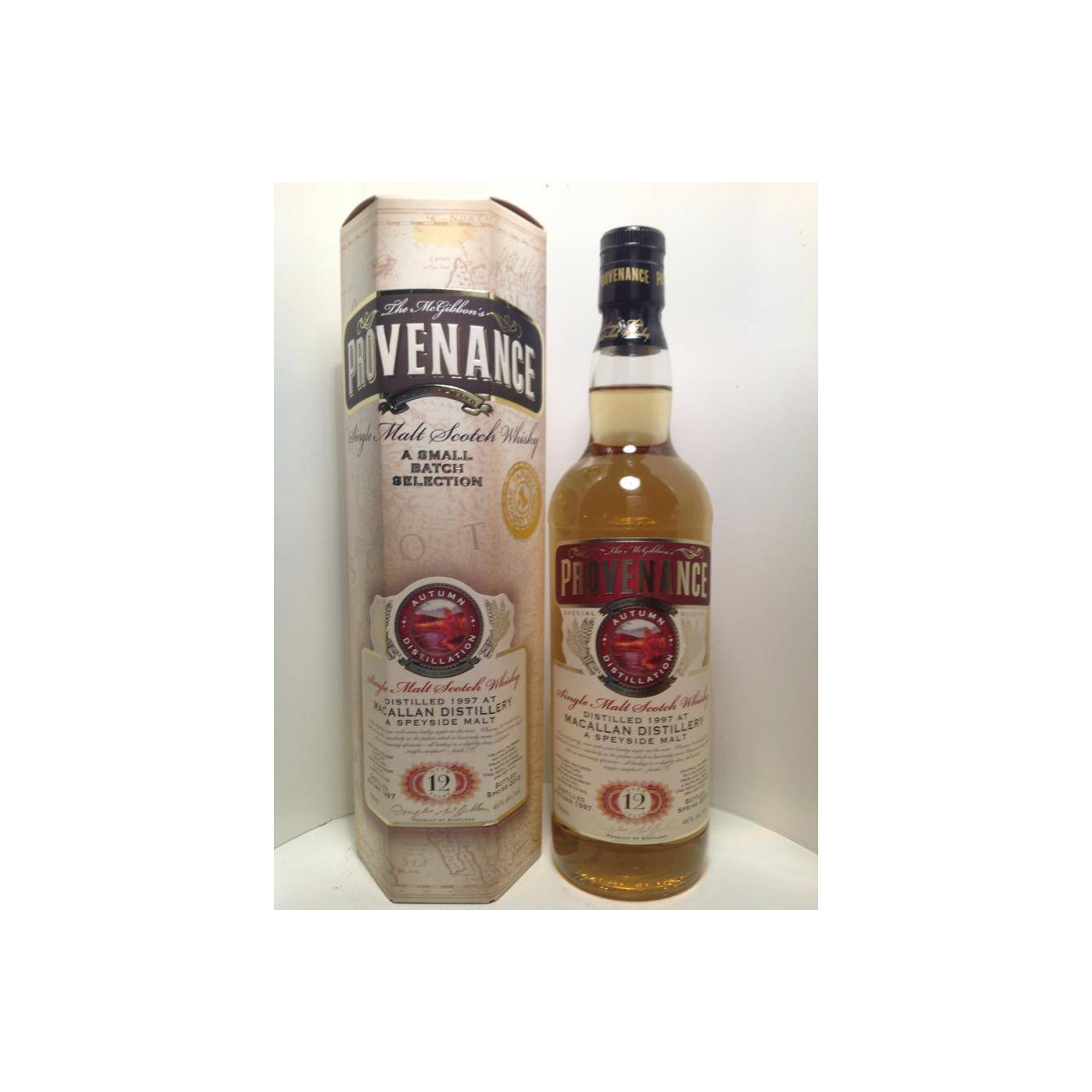 The Macallan McGibbon's Provenance 1997 12 Years Single Malt Whisky 2