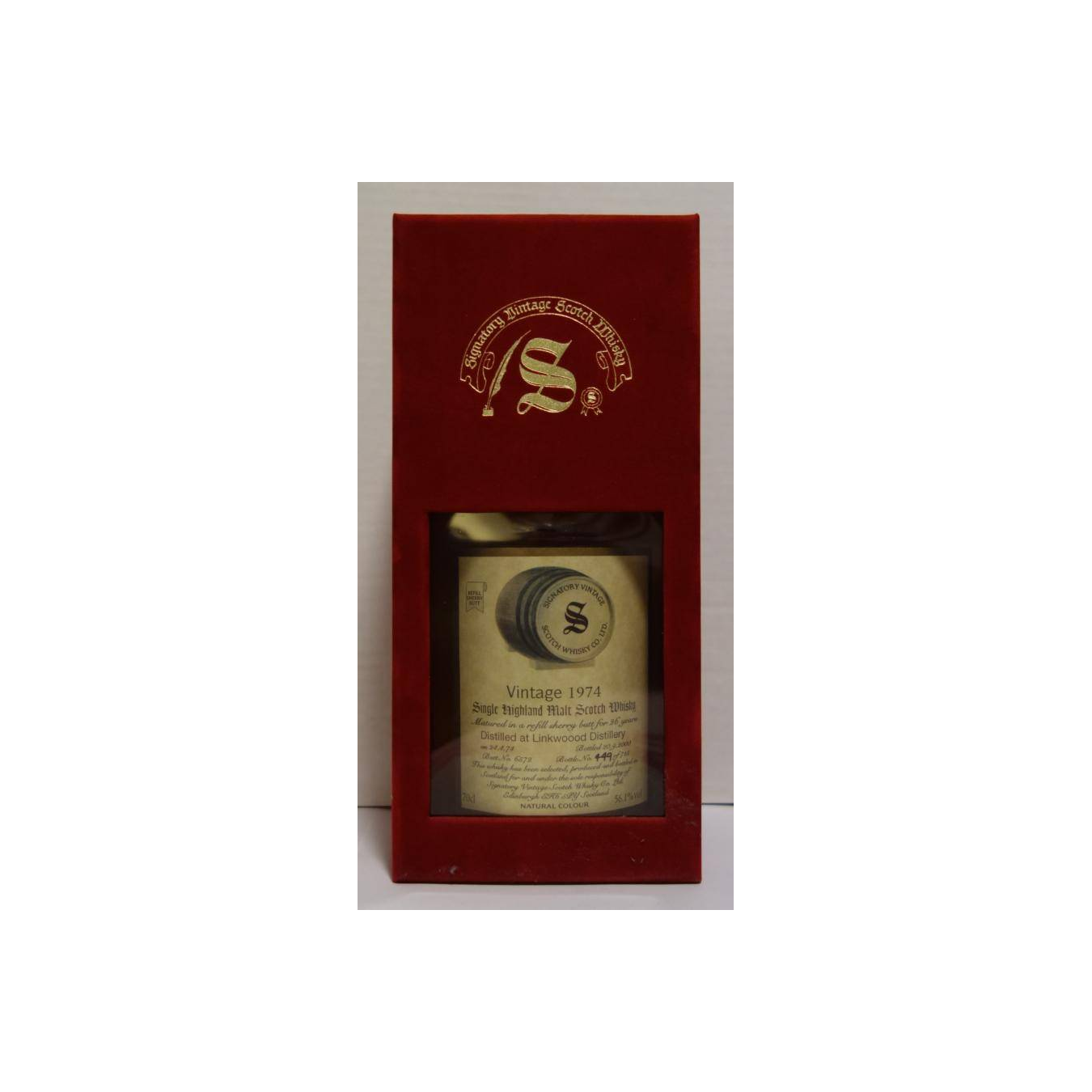 Linkwood Vintage Collection - Dumpy 1974 26 Years Single Malt Whisky 2