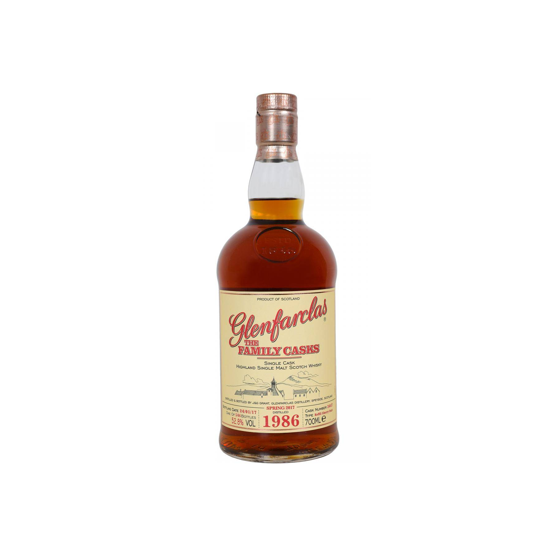 Glenfarclas 1986 30 Years Single Malt Whisky