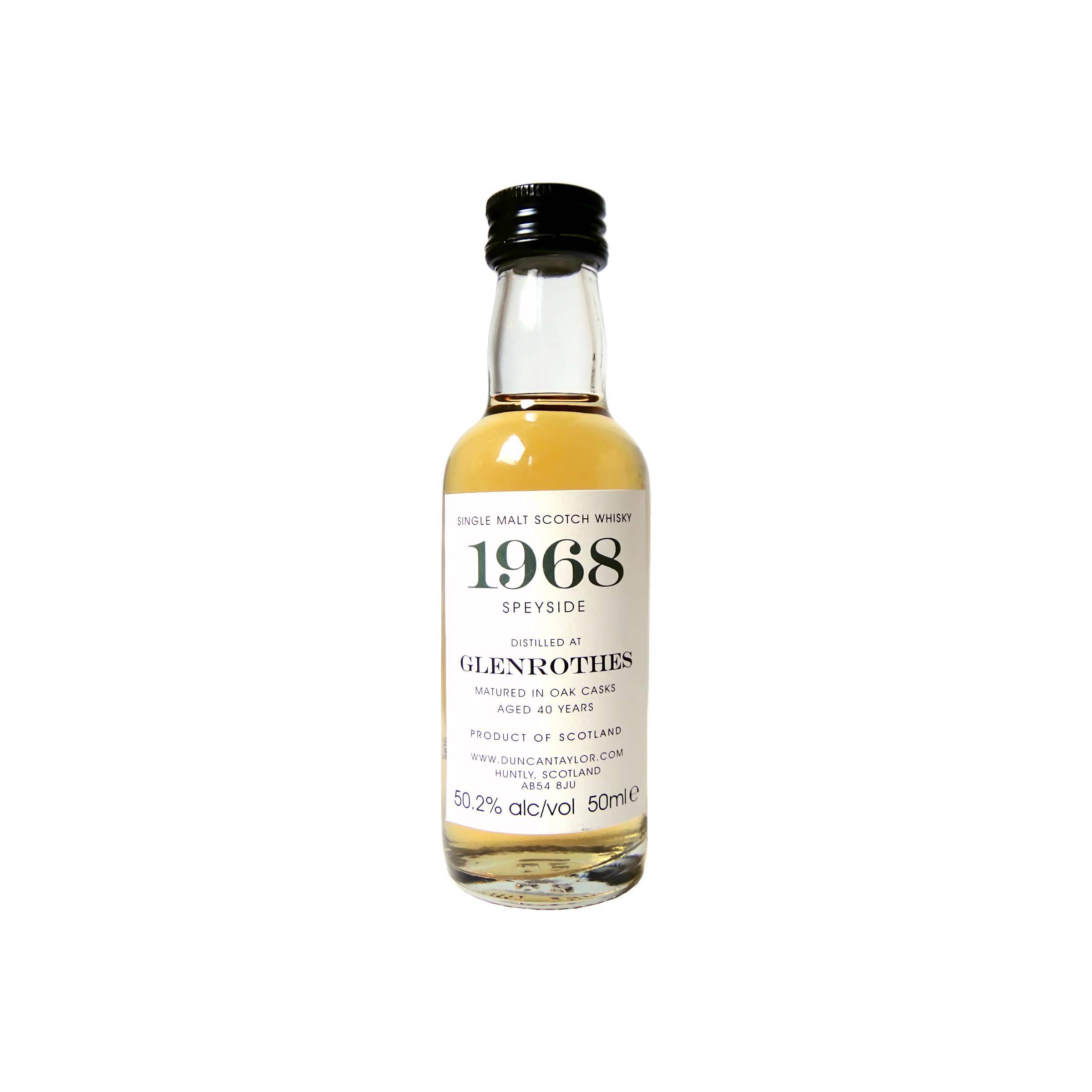 The Glenrothes Miniature 1968 40 Years Single Malt Whisky 3