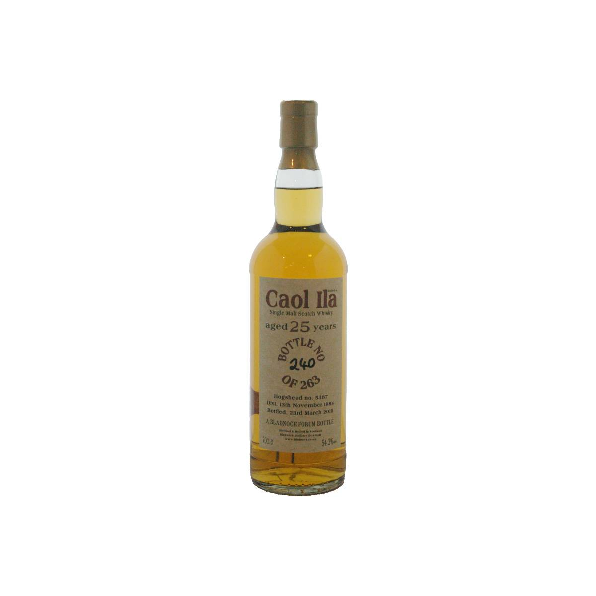 Caol Ila 1984 25 Years Single Malt Whisky