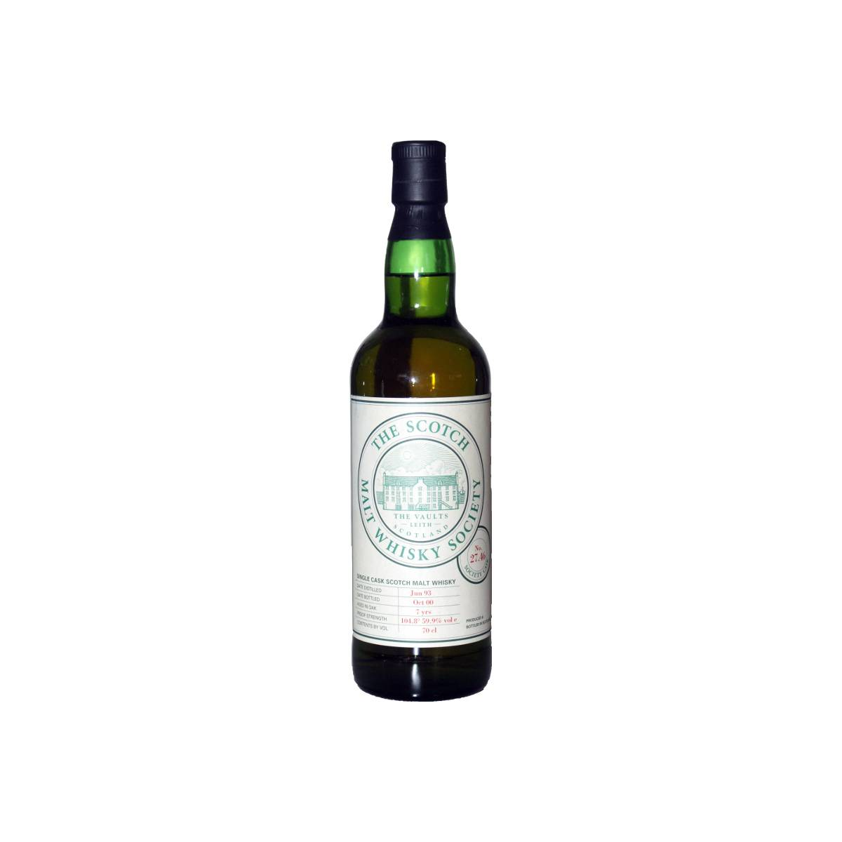 The Scotch Malt Whisky Society 1993 7 Years Single Malt Whisky