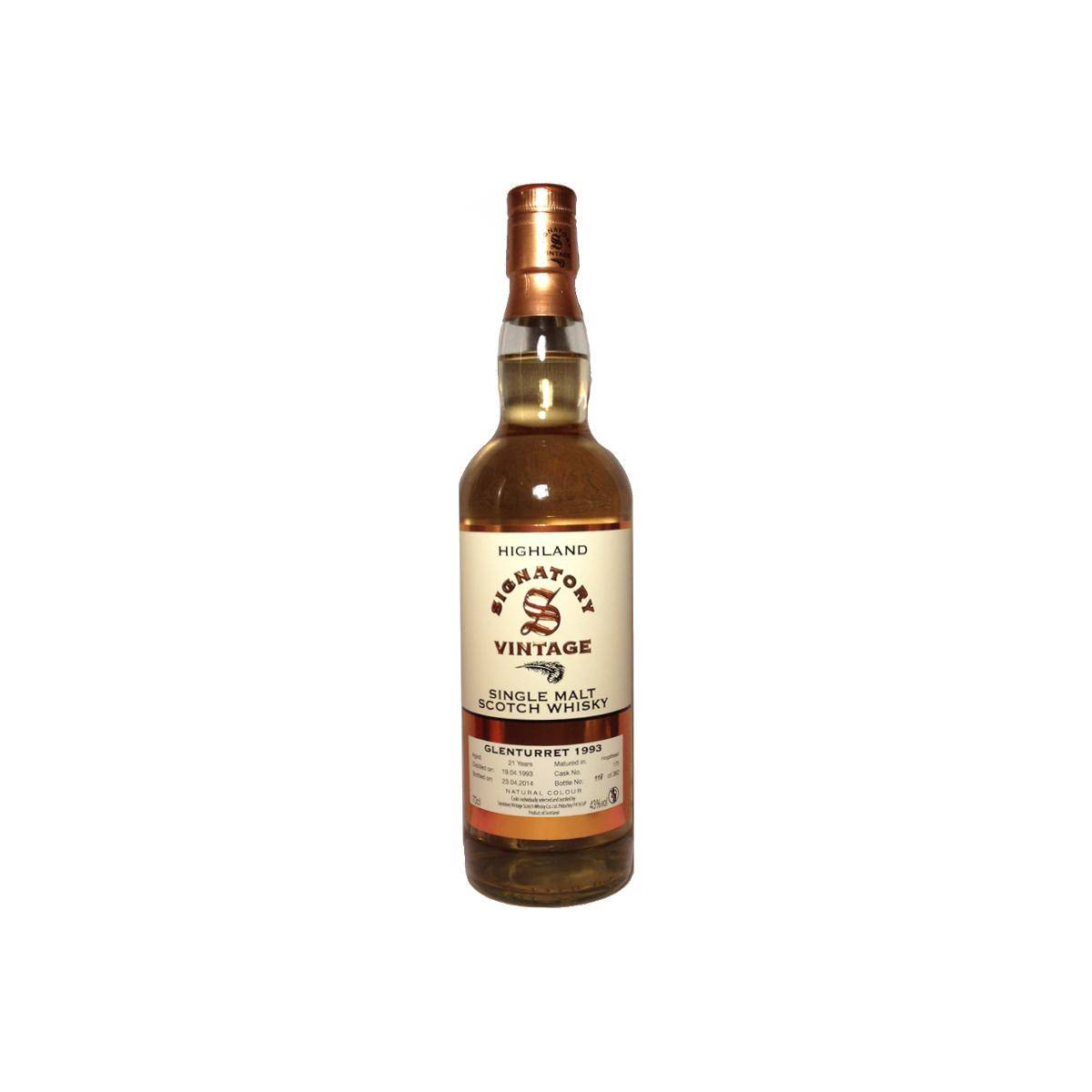 The Glenturret Vintage Collection 1993 21 Years Single Malt Whisky 2