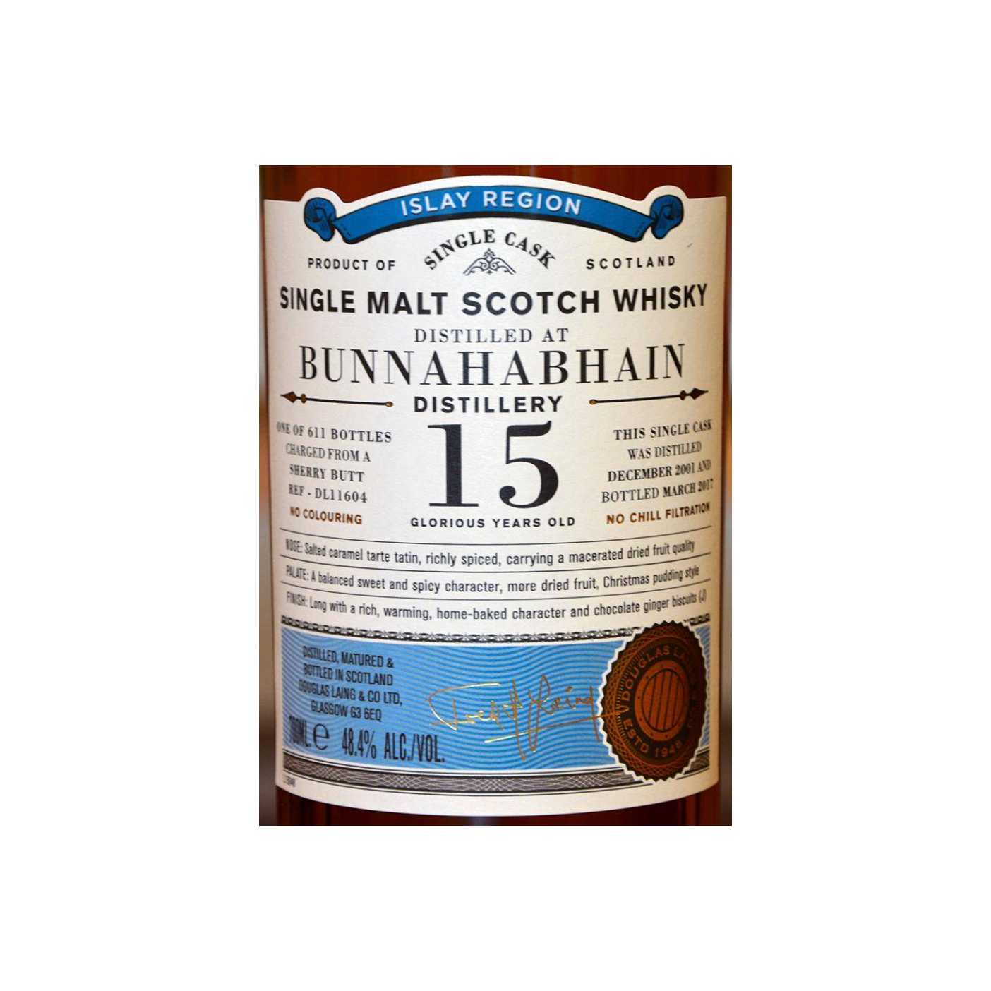 Bunnahabhain Old Particular 2001 15 Years Single Malt Whisky 3