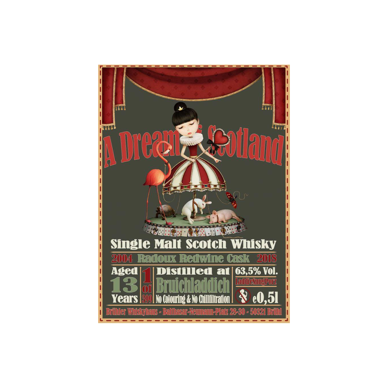 Bruichladdich 2004 13 Years Single Malt Whisky 2