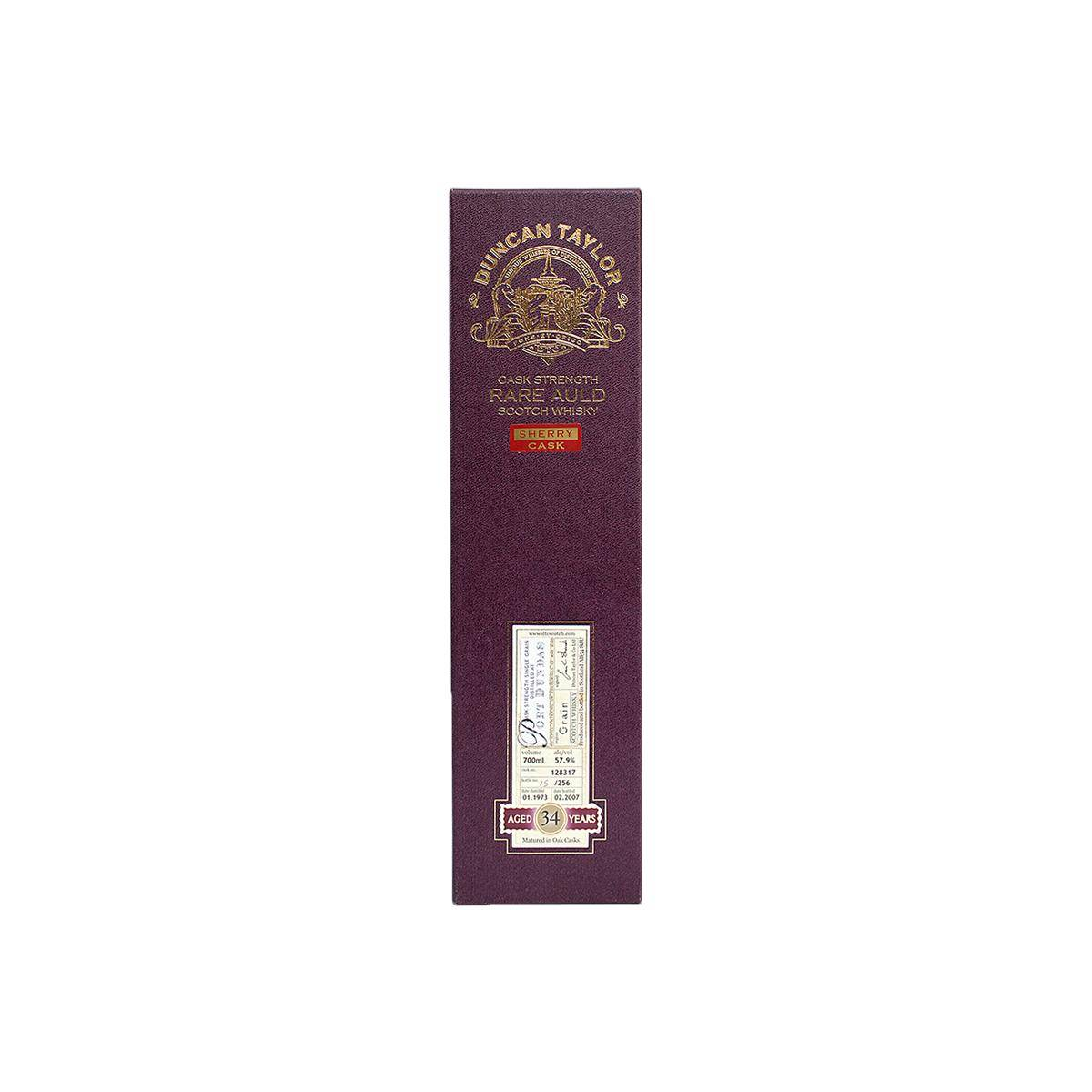Port Dundas Rare Auld 1973 34 Years Single Grain Whisky 3