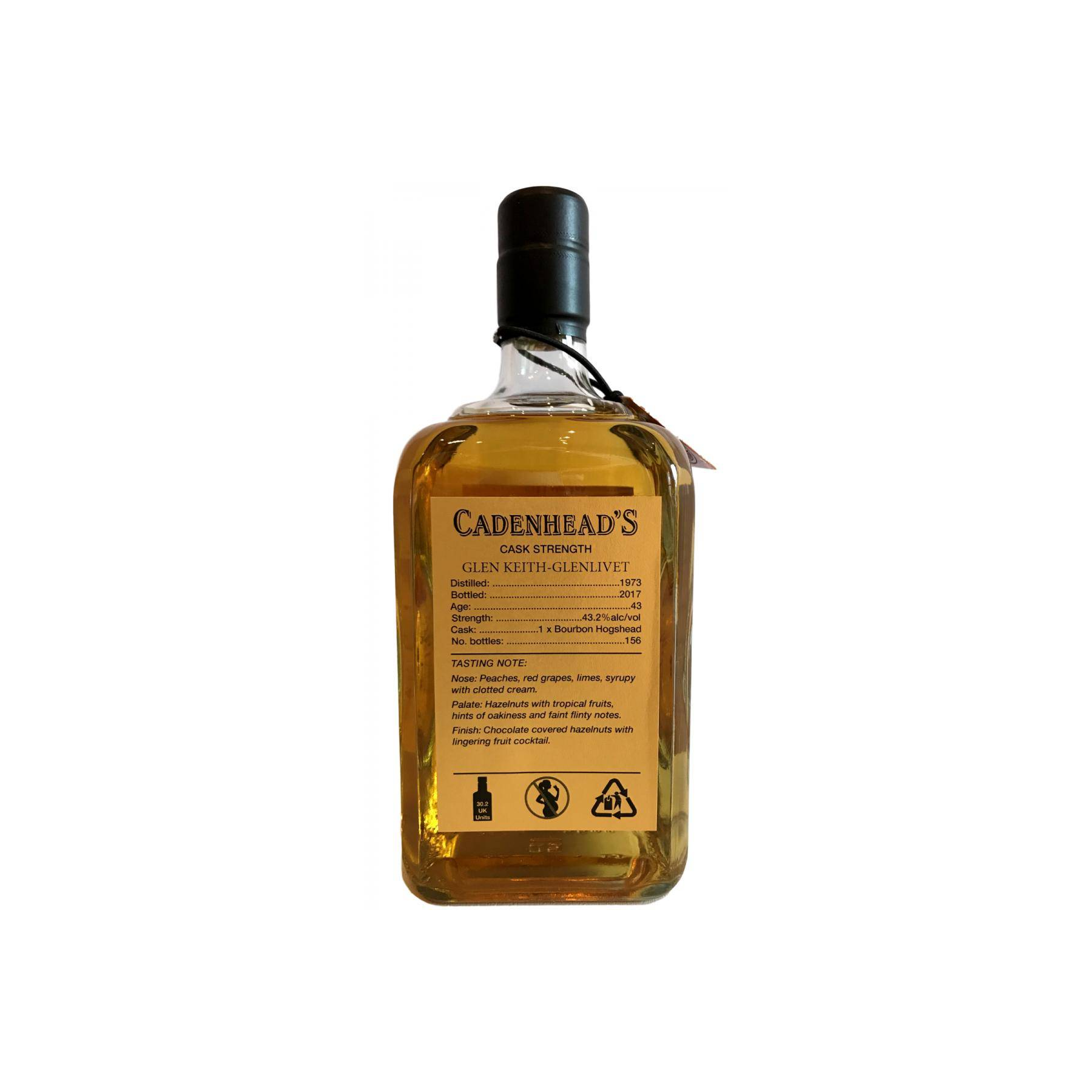 Glen Keith Single Cask 1973 43 Years Single Malt Whisky 2
