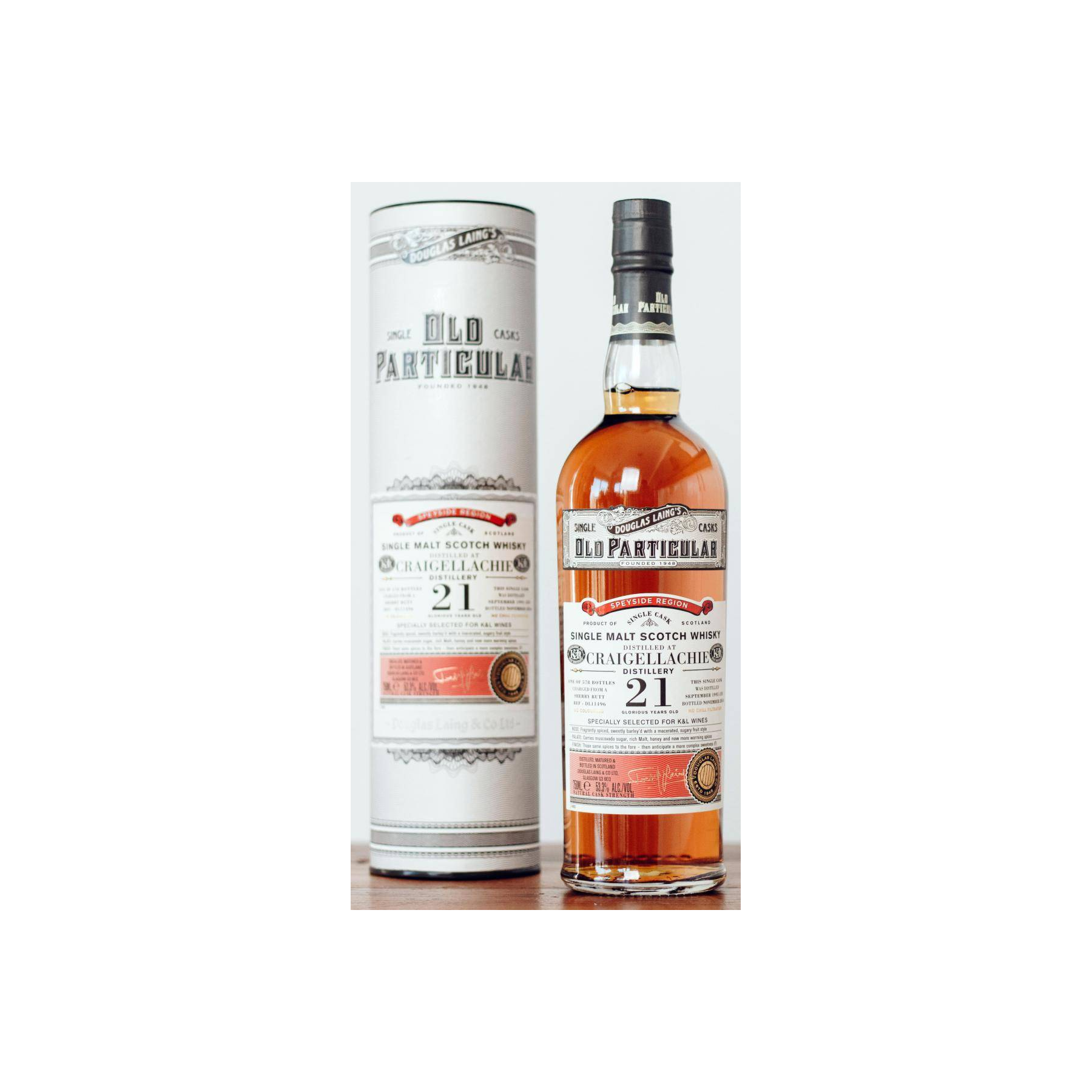 Craigellachie Old Particular 1995 21 Years Single Malt Whisky 2