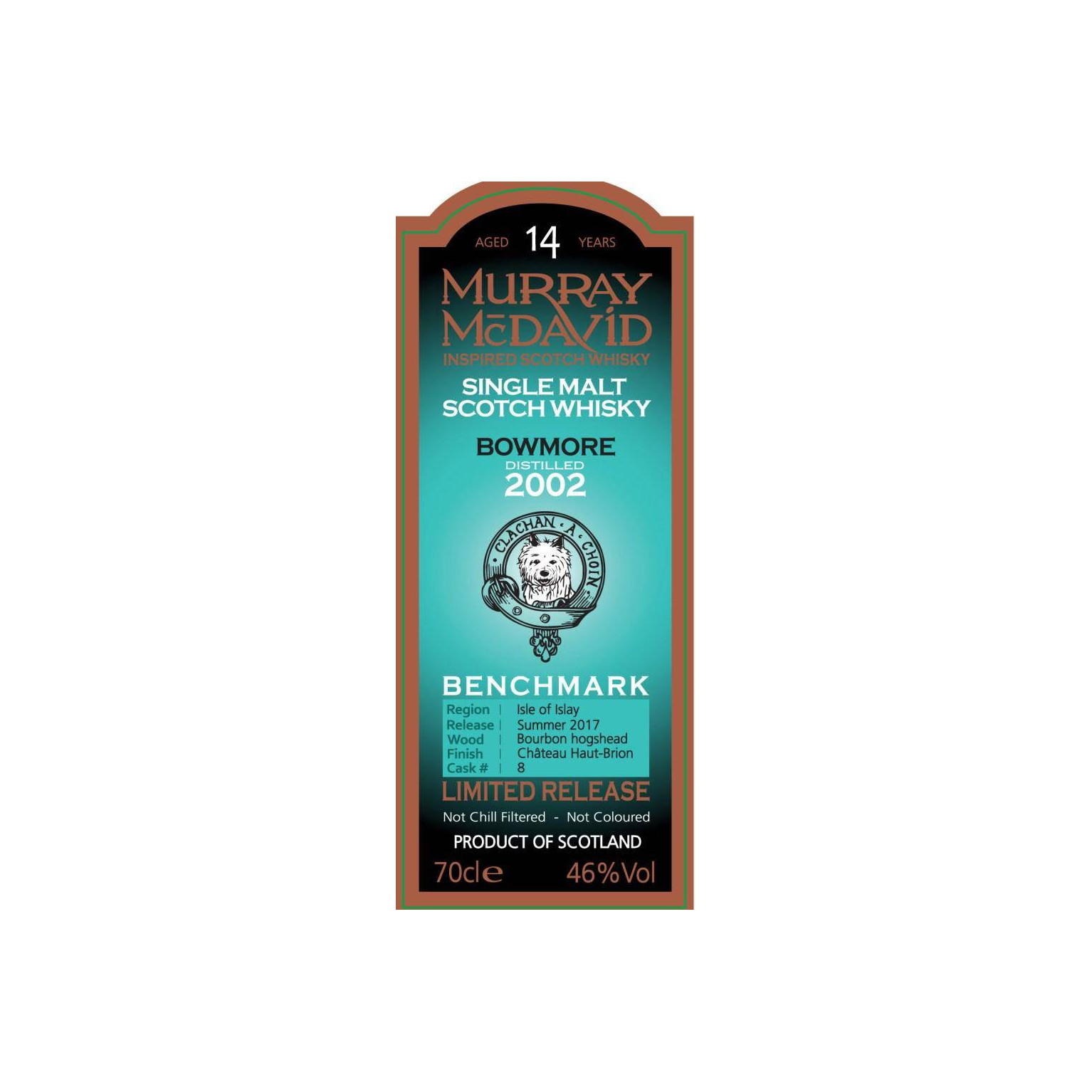 Bowmore 2002 14 Years Single Malt Whisky 2