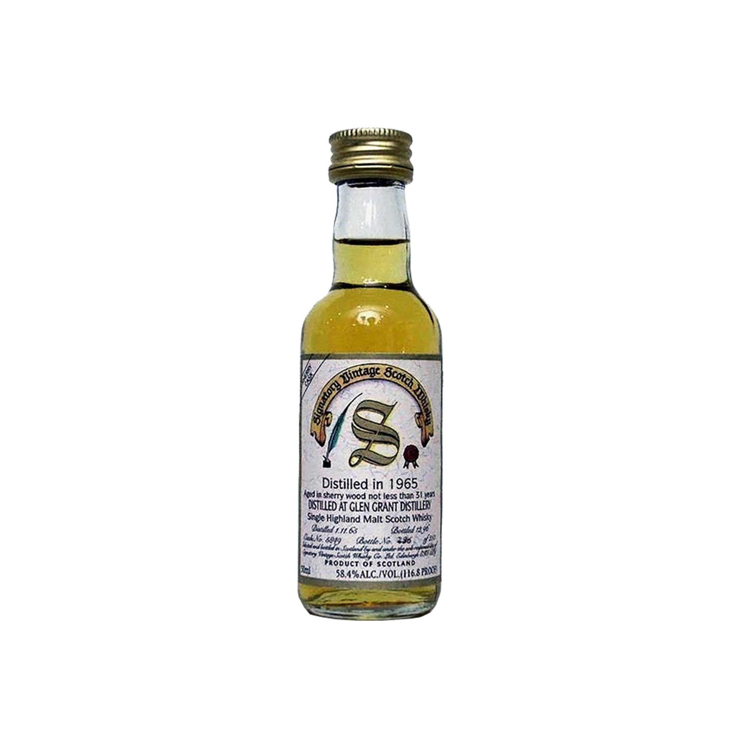 Glen Grant 1965 31 Years Single Malt Whisky