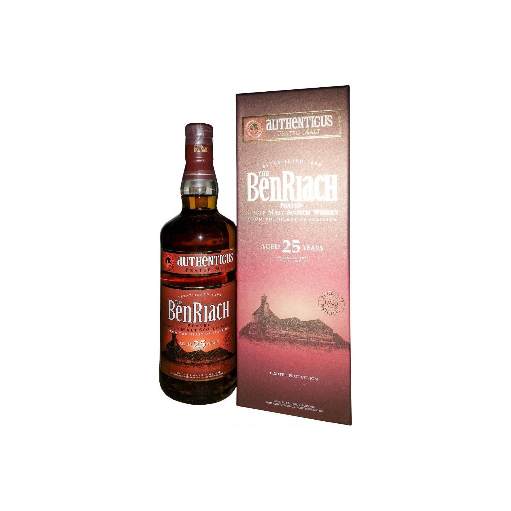 BenRiach 25 Years Single Malt Whisky 2