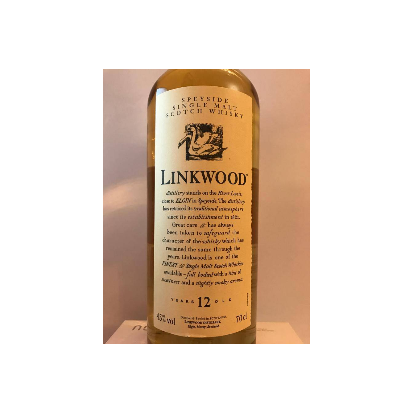 Linkwood 12 Years Single Malt Whisky 3