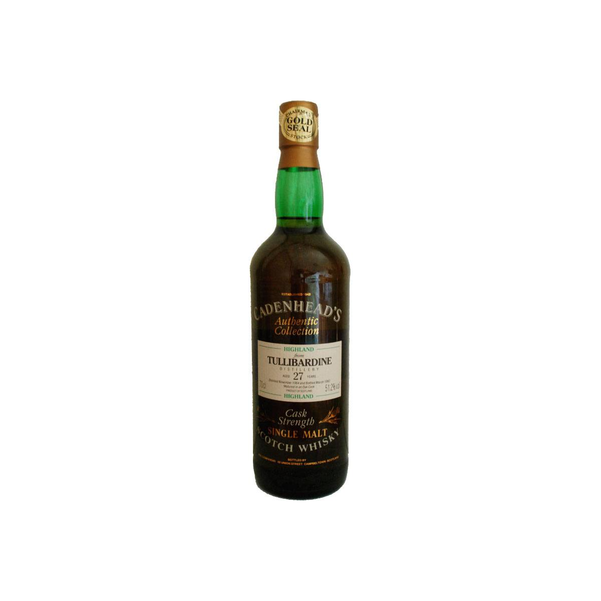 Tullibardine Authentic Collection 1964 27 Years Single Malt Whisky