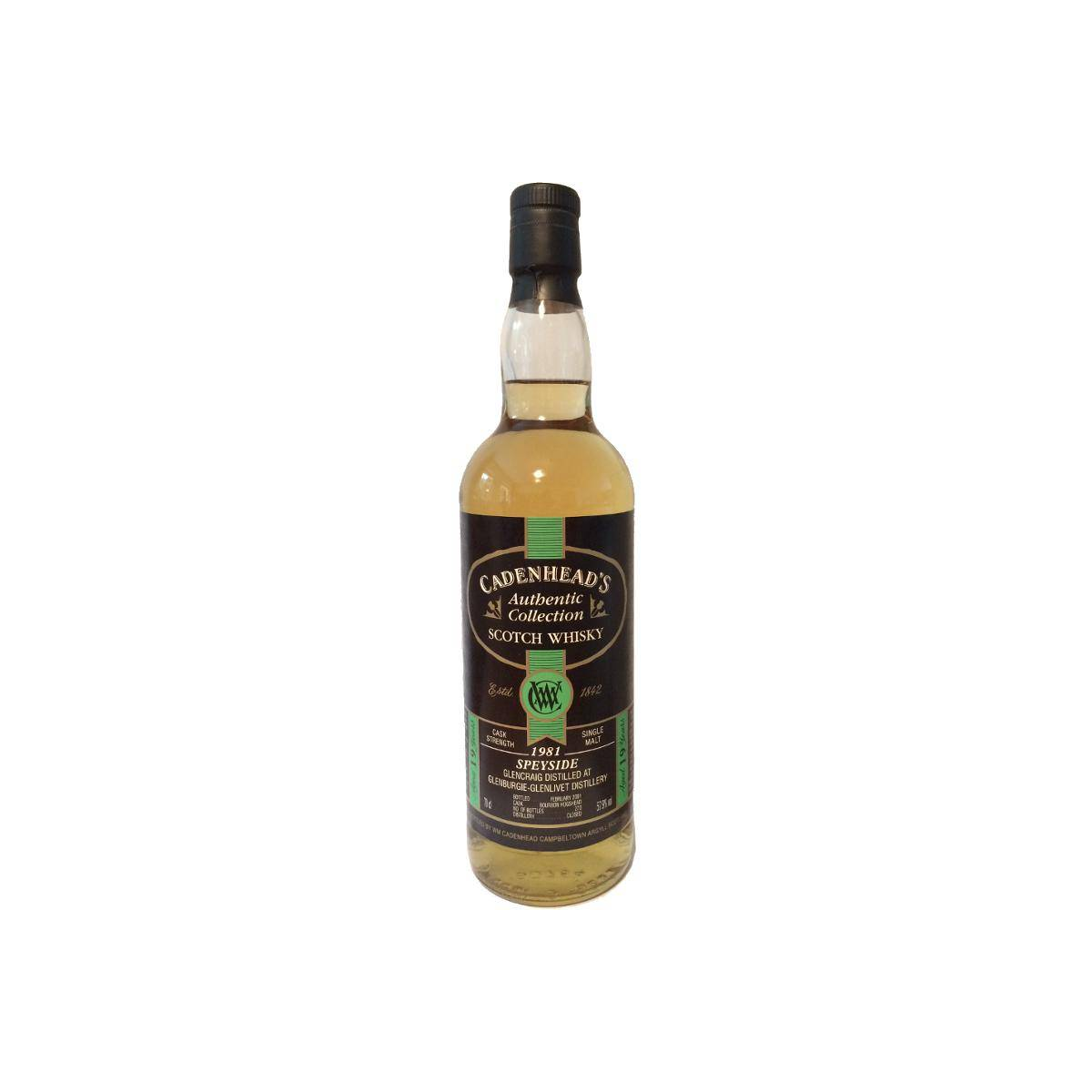 Glenburgie Authentic Collection 1981 19 Years Single Malt Whisky