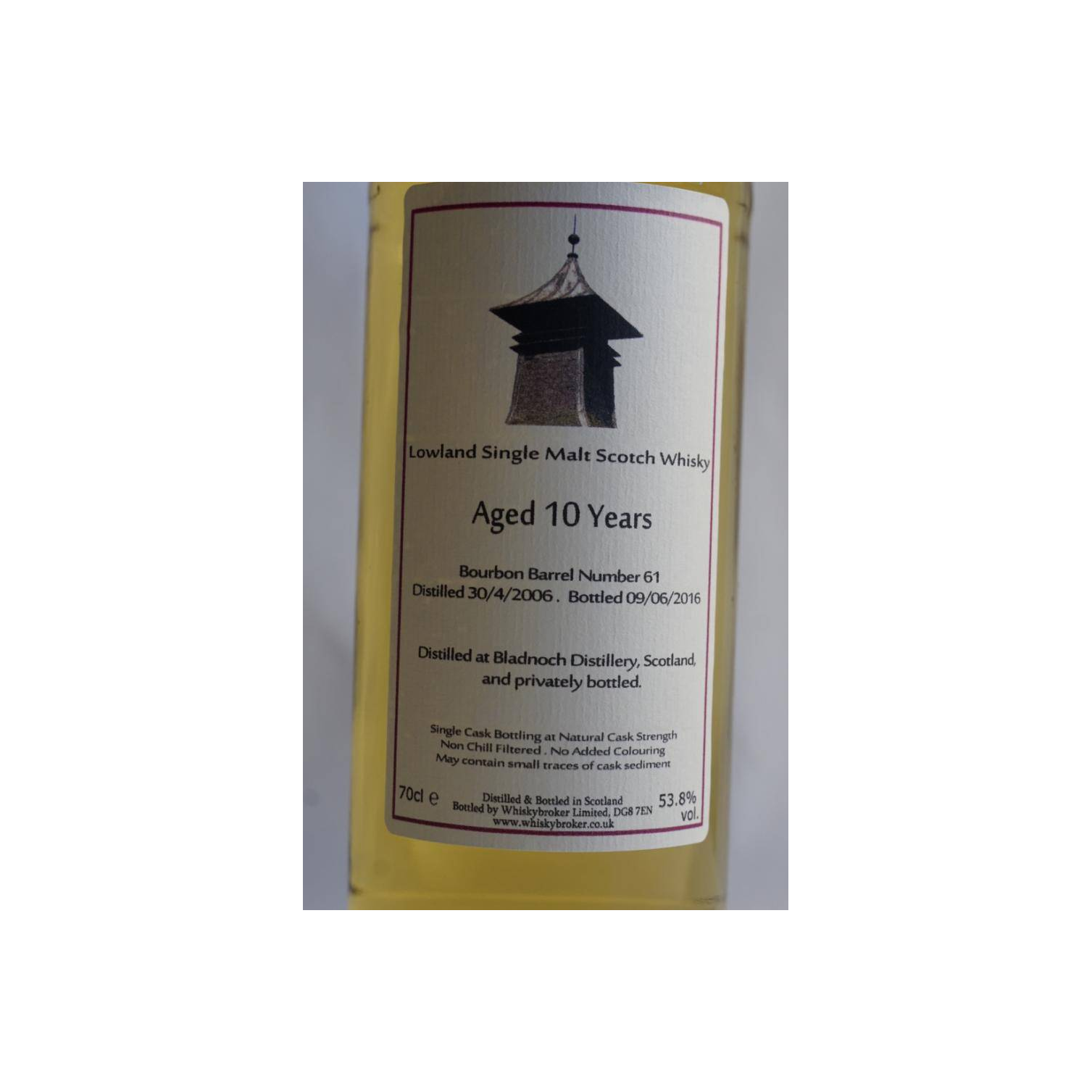 Bladnoch 2006 10 Years Single Malt Whisky 2