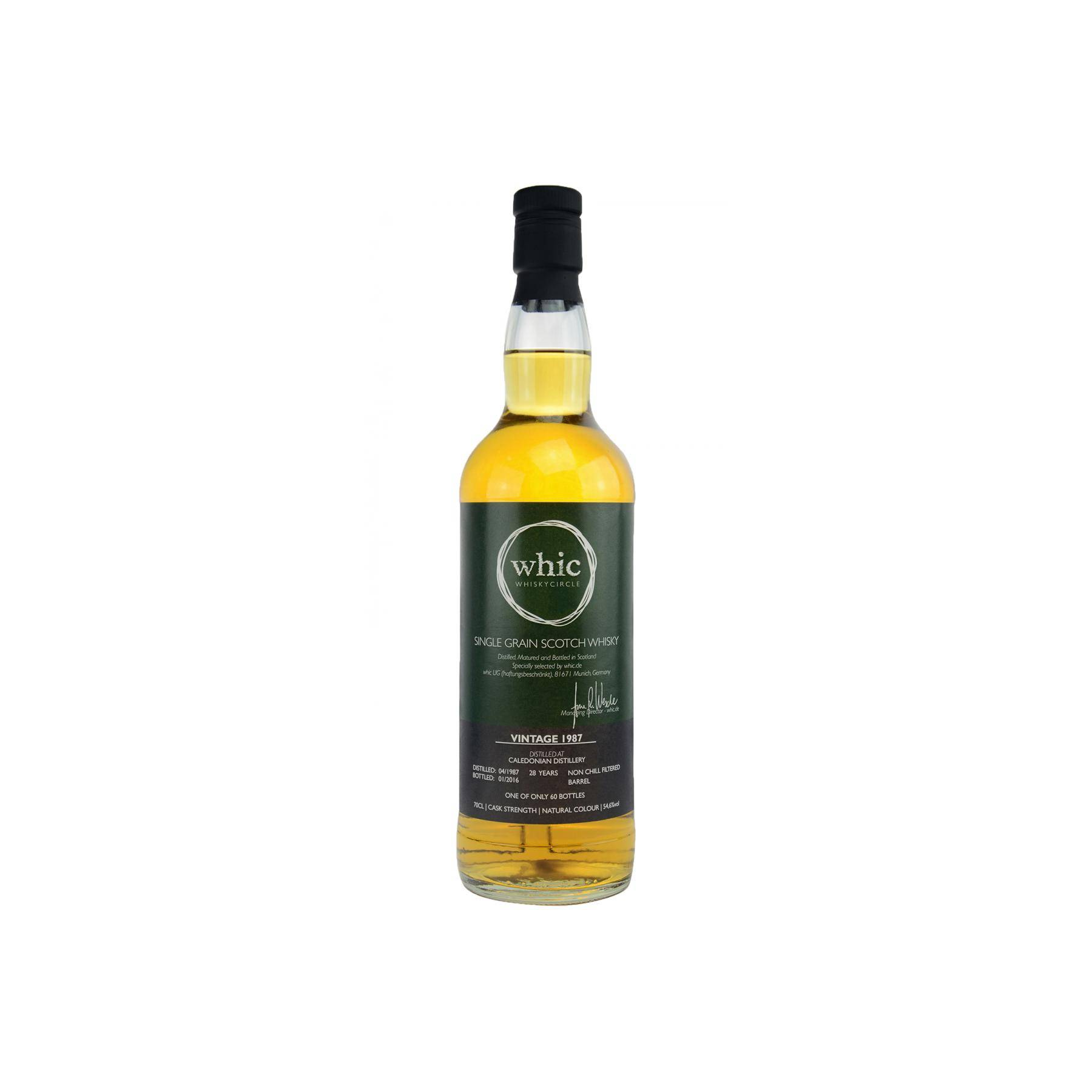 Caledonian 1987 28 Years Single Grain Whisky