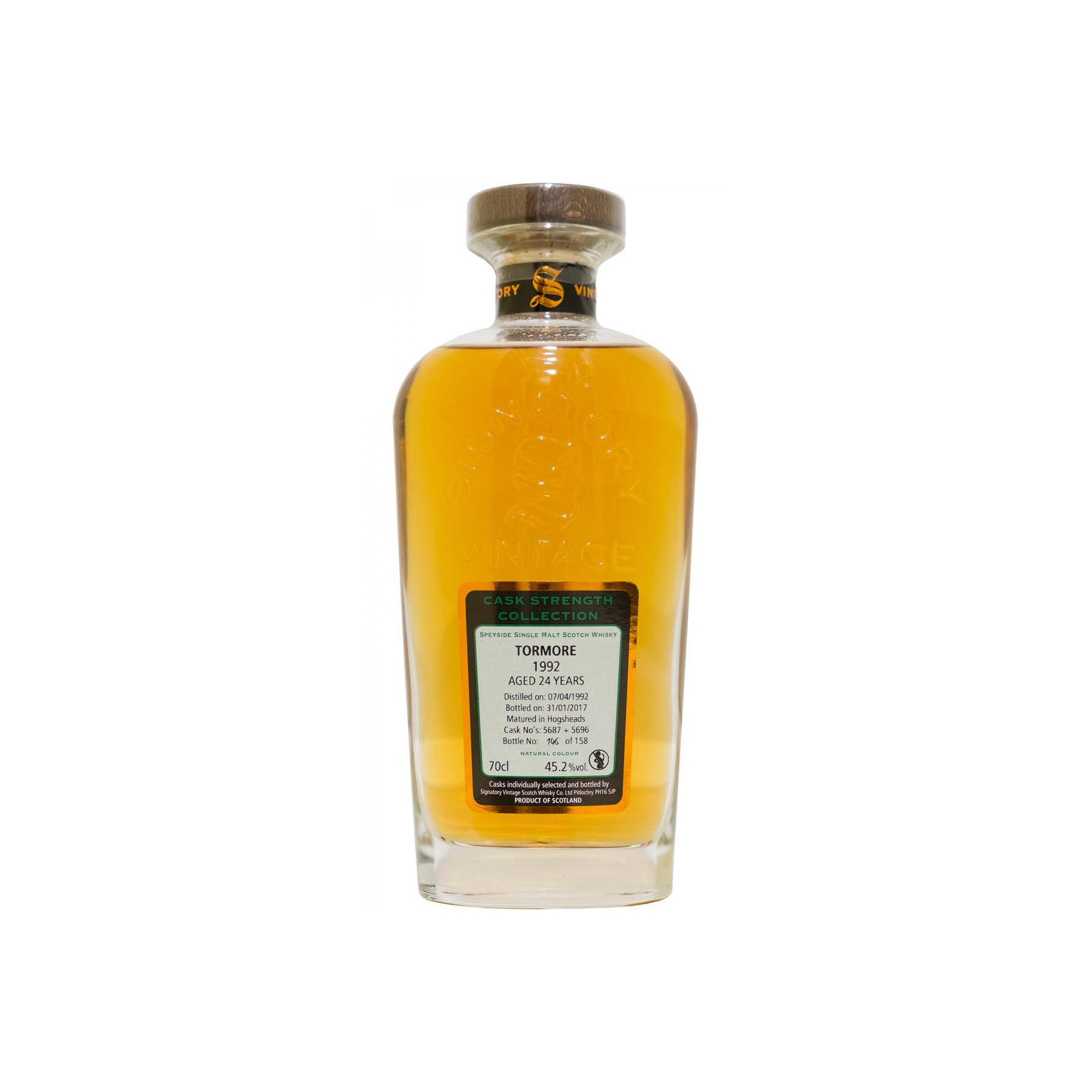 Tormore Cask Strength Collection 1992 24 Years Single Malt Whisky