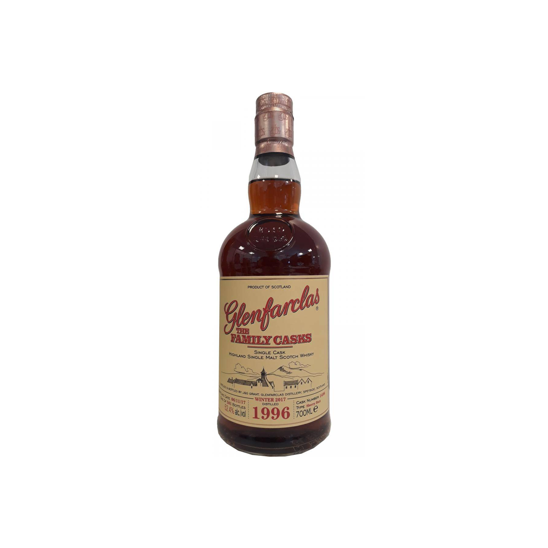 Glenfarclas 1996 21 Years Single Malt Whisky