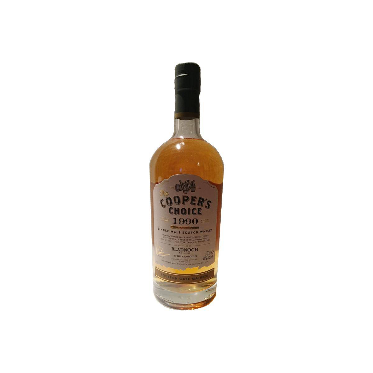 Bladnoch The Cooper's Choice 1990 26 Years Single Malt Whisky