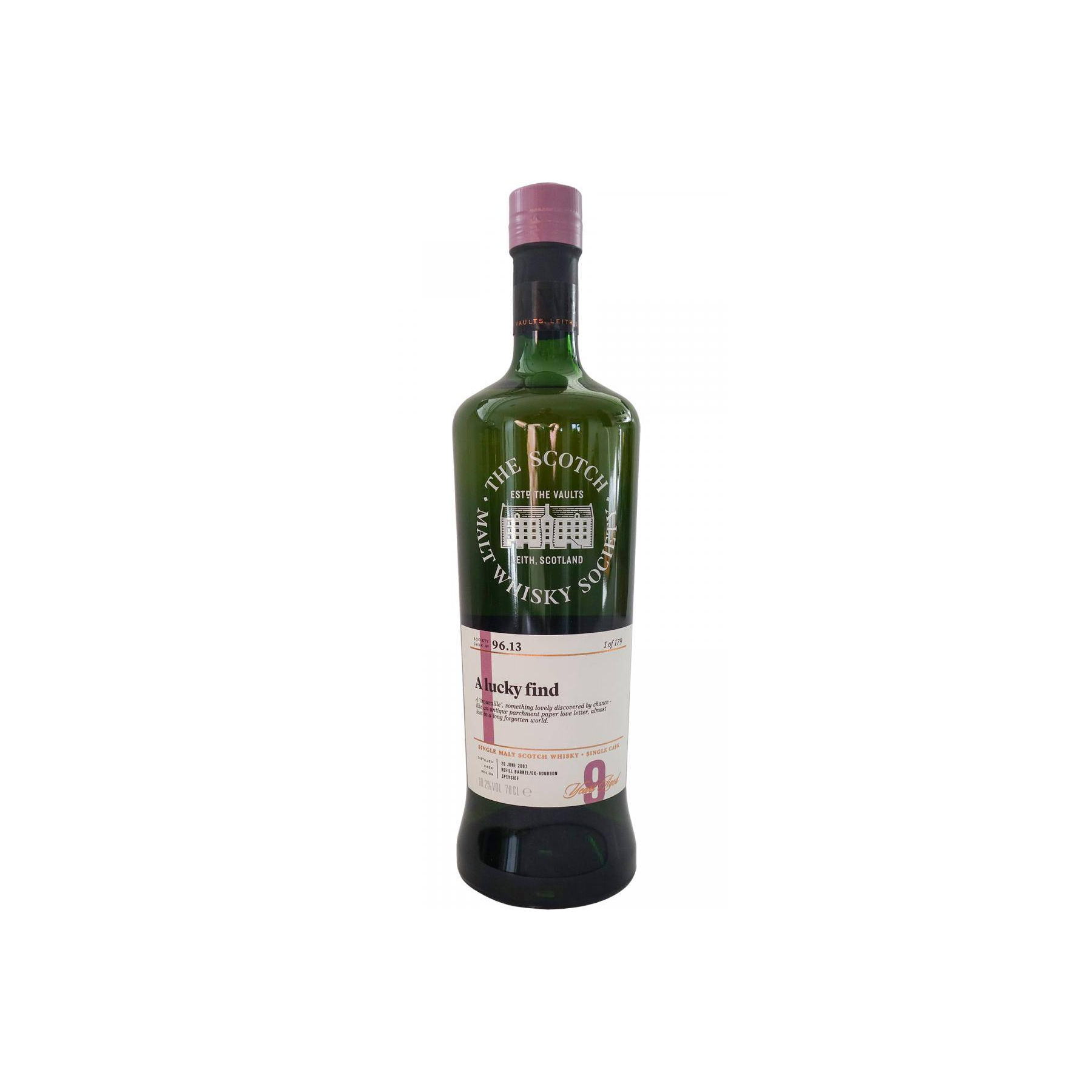 The Scotch Malt Whisky Society 2007 9 Years Single Malt Whisky