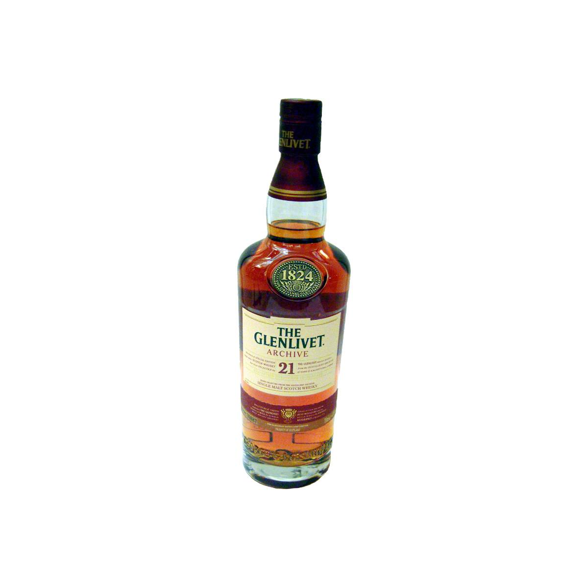 The Glenlivet 21 Years Single Malt Whisky