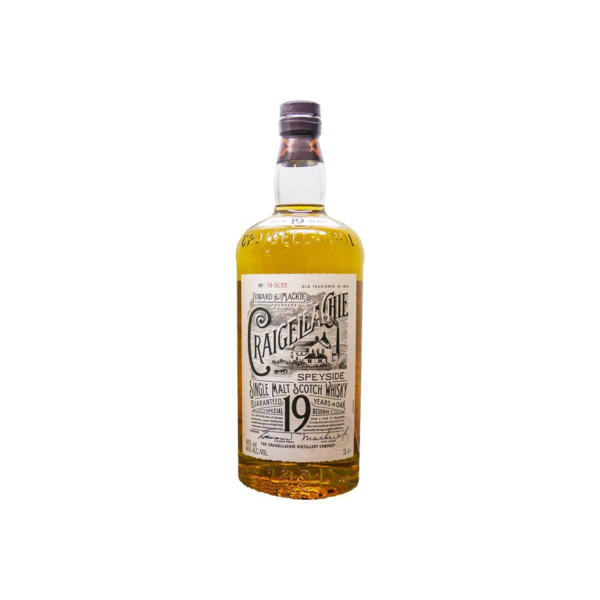 Craigellachie 19 Years Single Malt Whisky