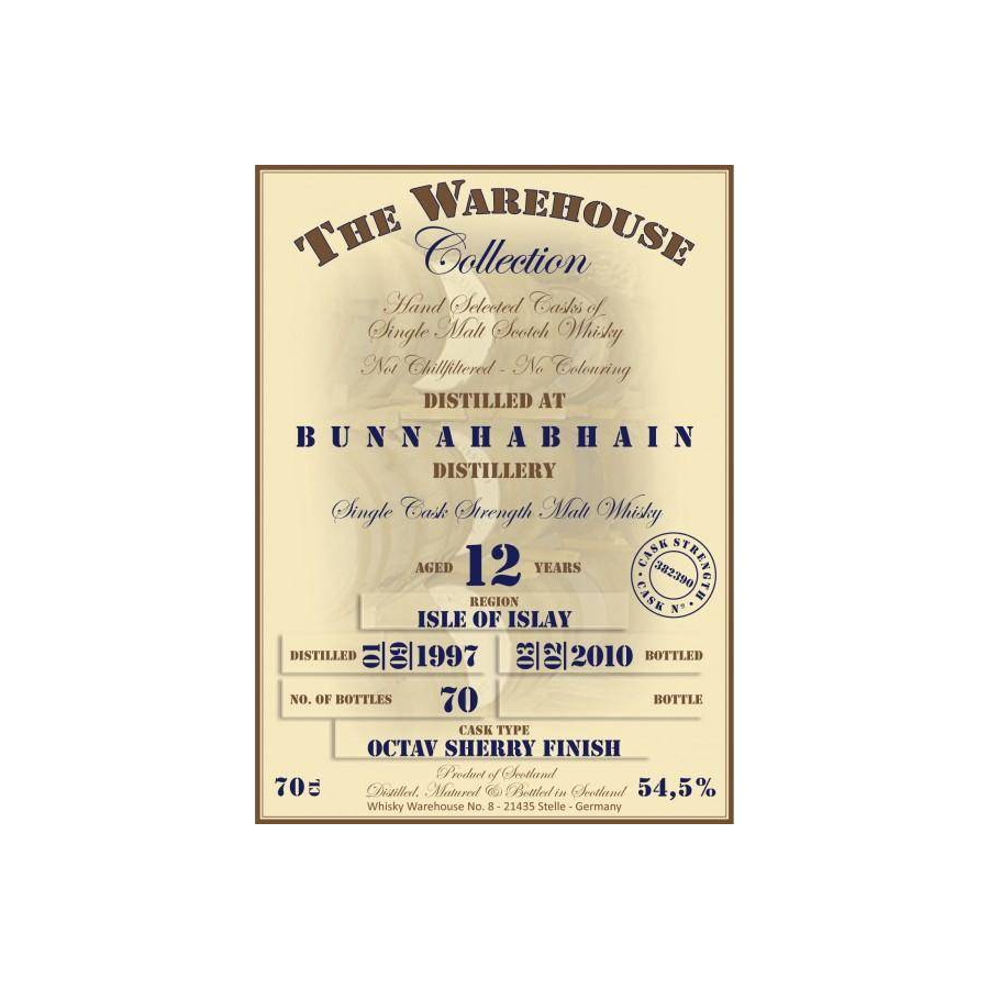 Bunnahabhain 1997 12 Years Single Malt Whisky