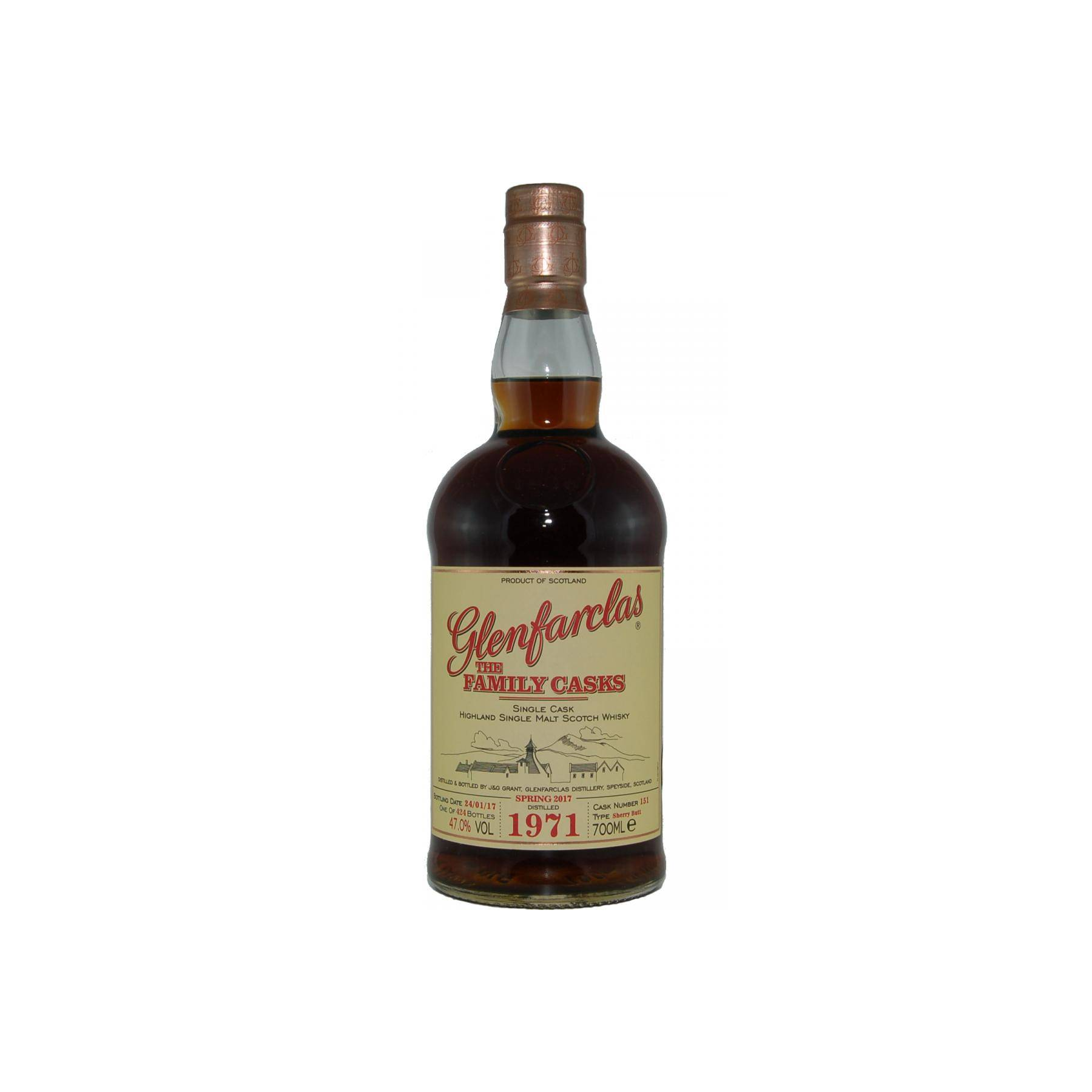 Glenfarclas 1971 45 Years Single Malt Whisky