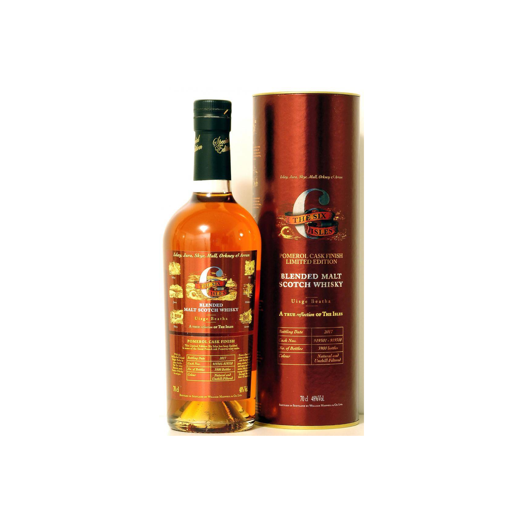 The Six Isles Pomerol Cask Finish WM&C 2
