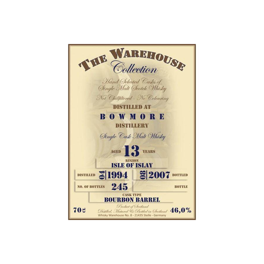Bowmore 1994 13 Years Single Malt Whisky
