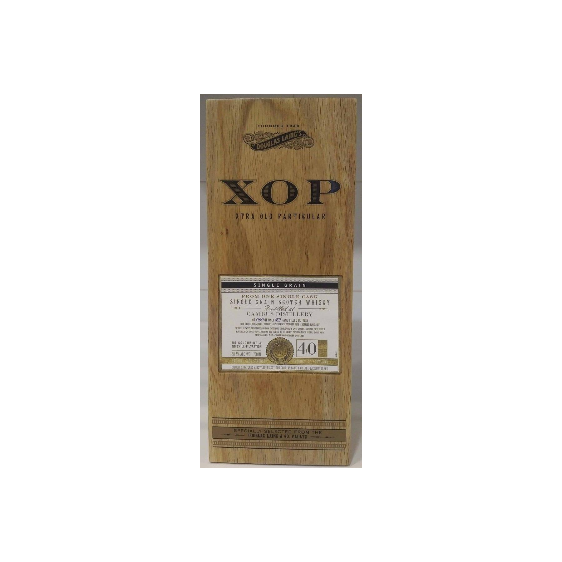 Cambus 1976 40 Years Single Grain Whisky 3