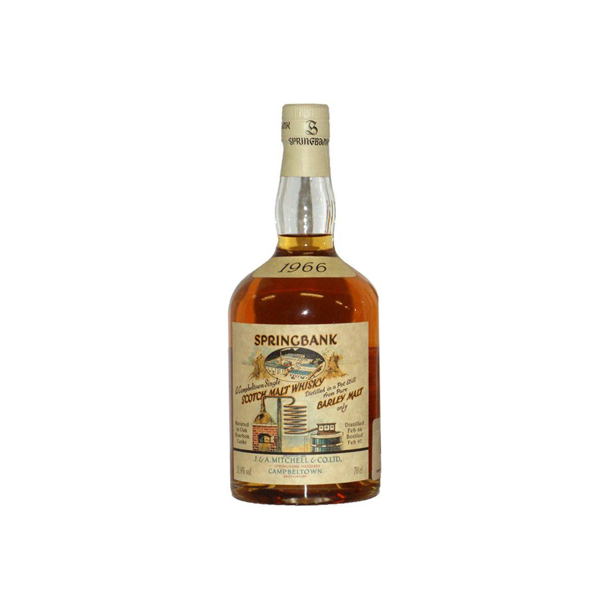 Springbank 1966 31 Years Single Malt Whisky