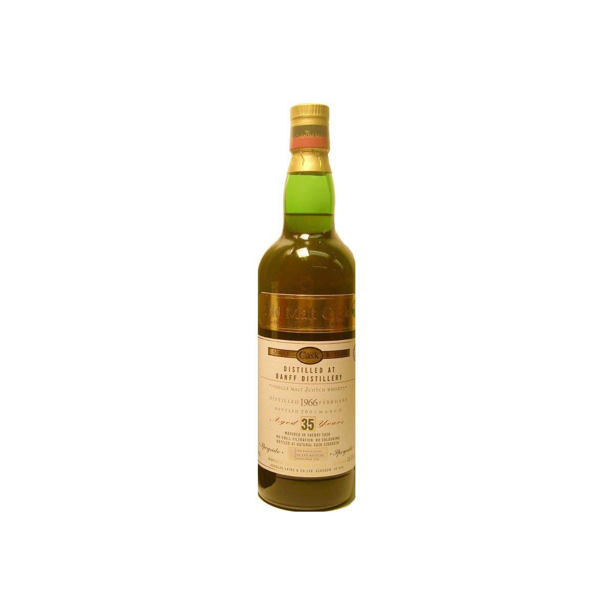 Banff Old Malt Cask 1966 35 Years Single Malt Whisky 3