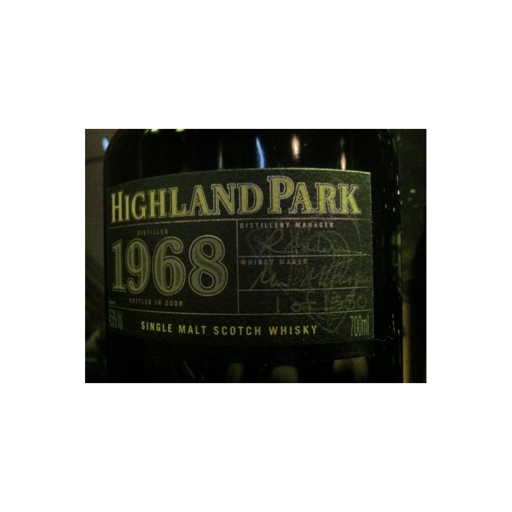 Highland Park 1968 41 Years Single Malt Whisky 2