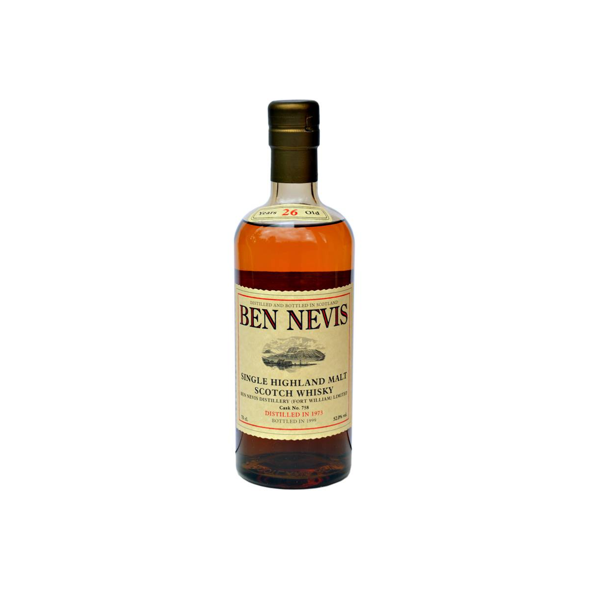 Ben Nevis 1973 26 Years Single Malt Whisky