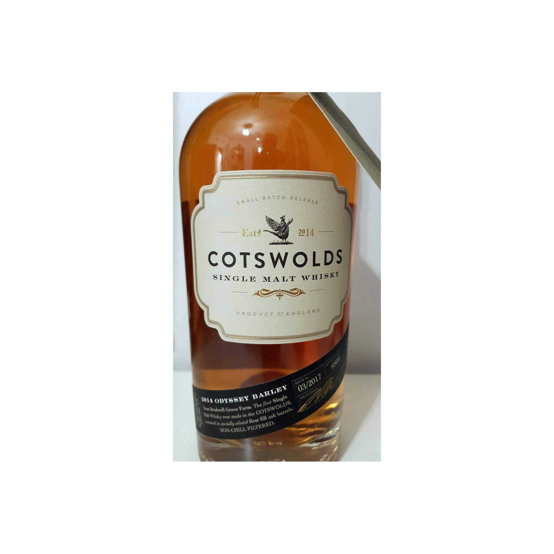 Cotswolds 2014 3 Years Single Malt Whisky 3