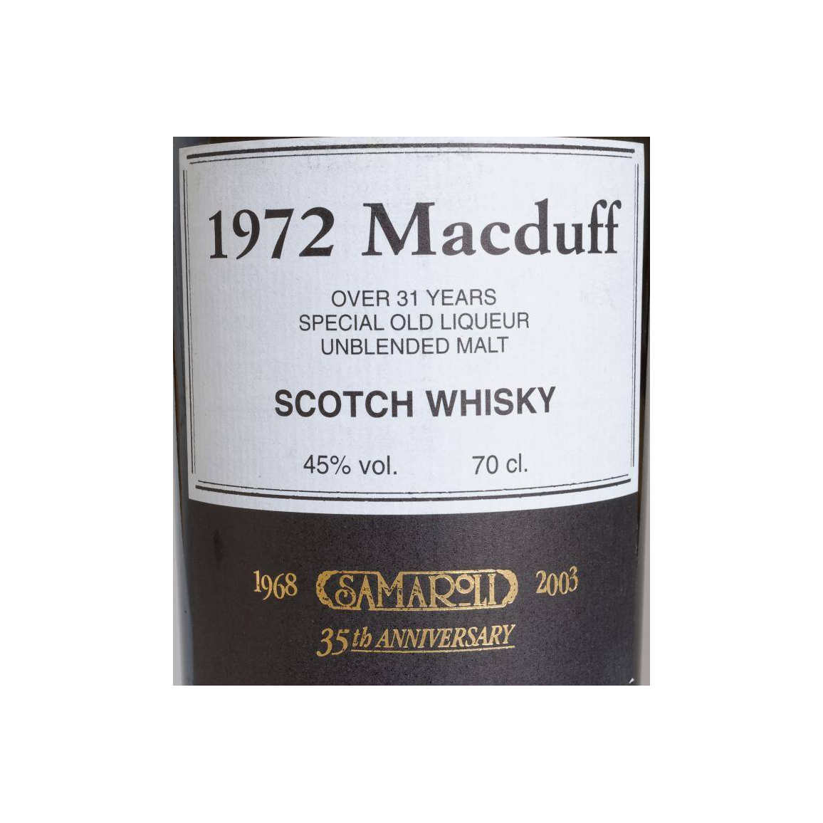 Macduff 1972 31 Years Single Malt Whisky 2