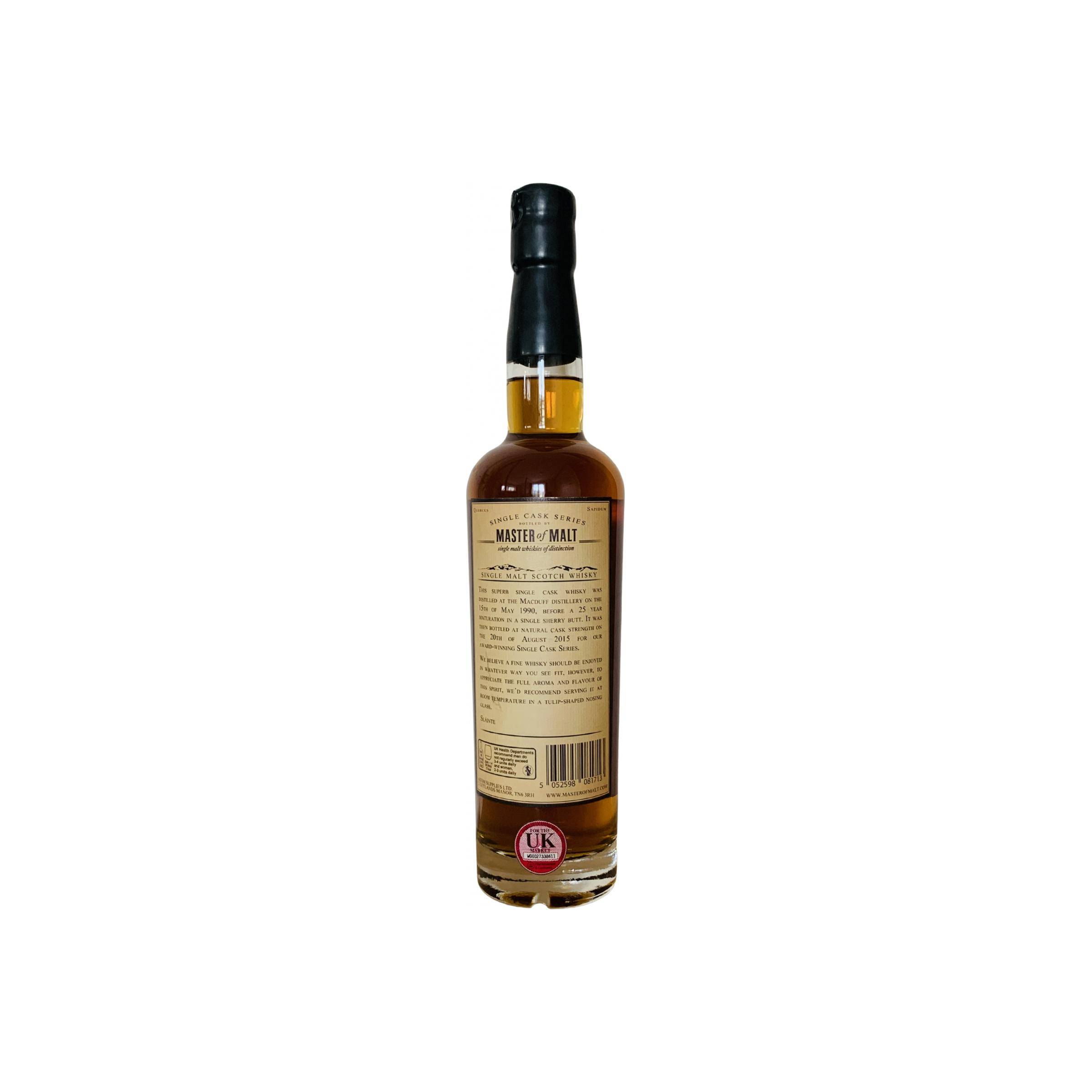 Macduff Single Cask 1990 25 Years Single Malt Whisky 2
