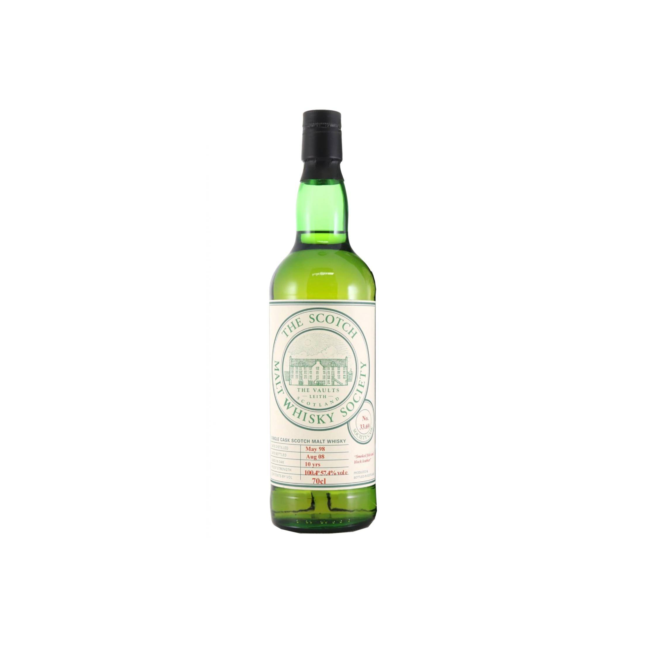 The Scotch Malt Whisky Society 1998 10 Years Single Malt Whisky