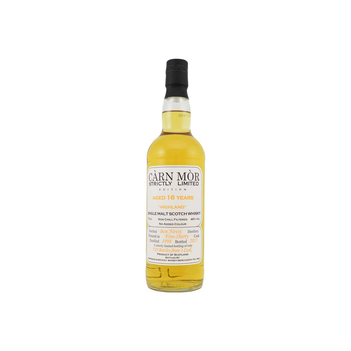 Ben Nevis 1998 16 Years Single Malt Whisky