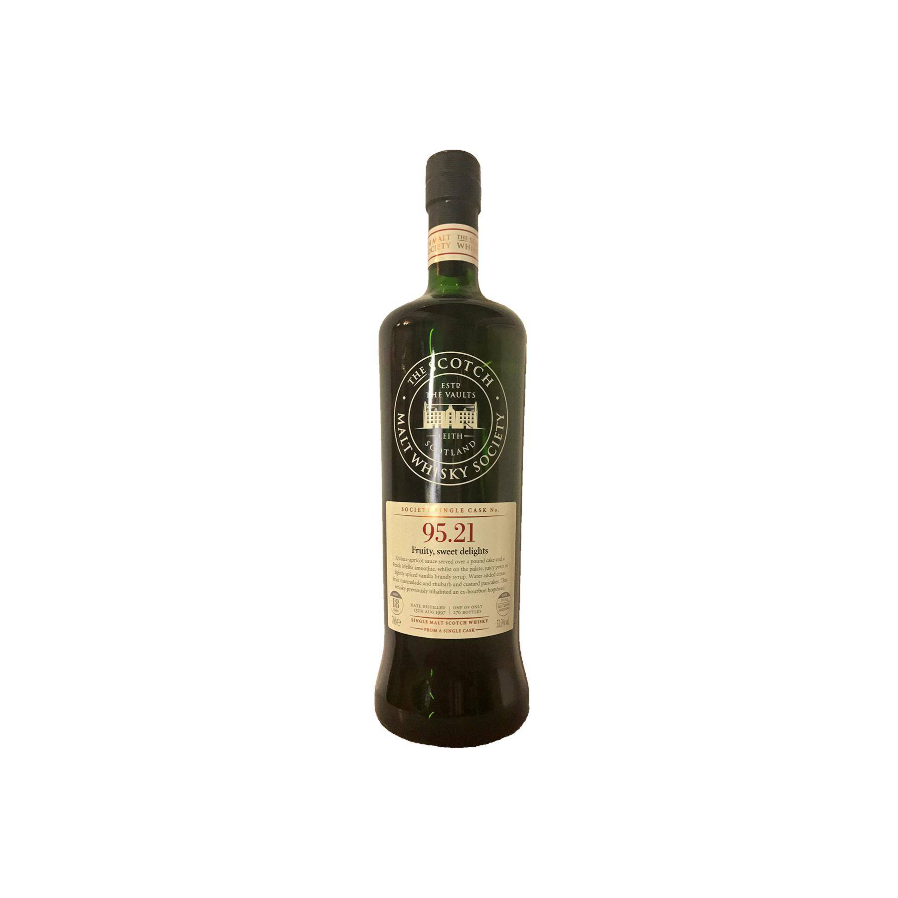 The Scotch Malt Whisky Society 1997 18 Years Single Malt Whisky