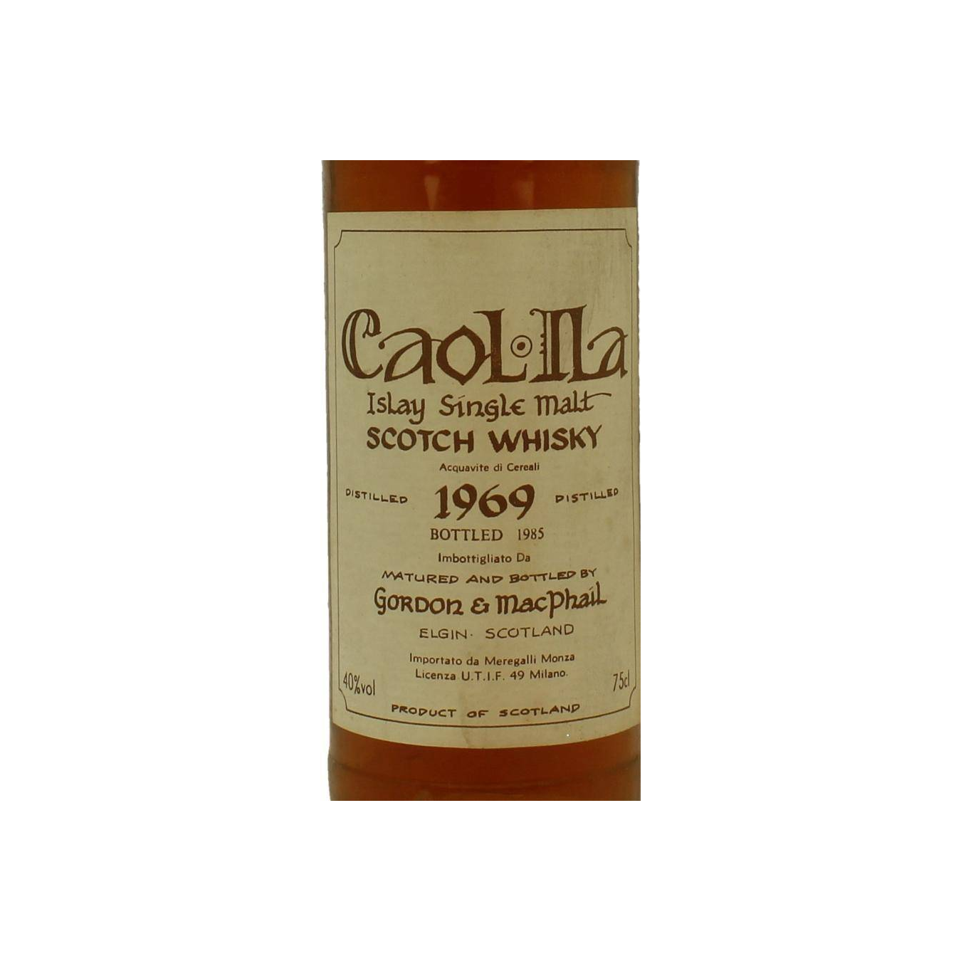 Caol Ila 1969 16 Years Single Malt Whisky 2