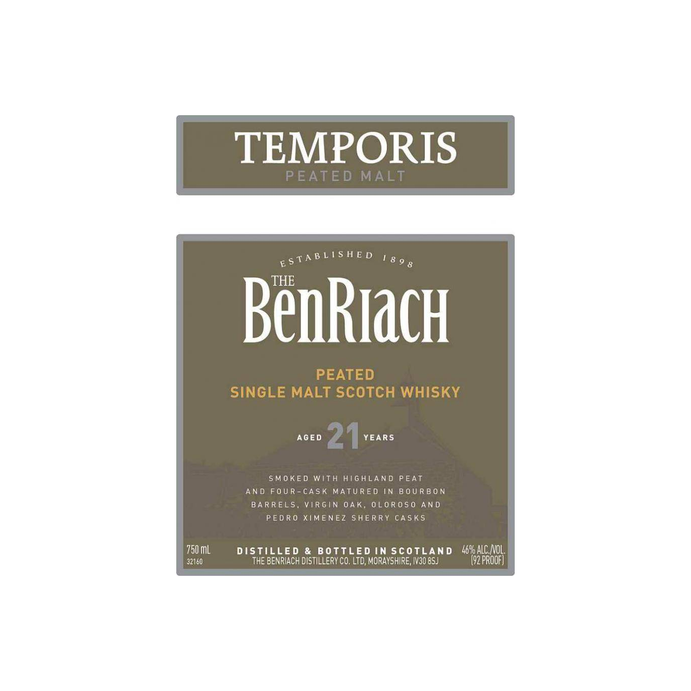 BenRiach 21 Years Single Malt Whisky