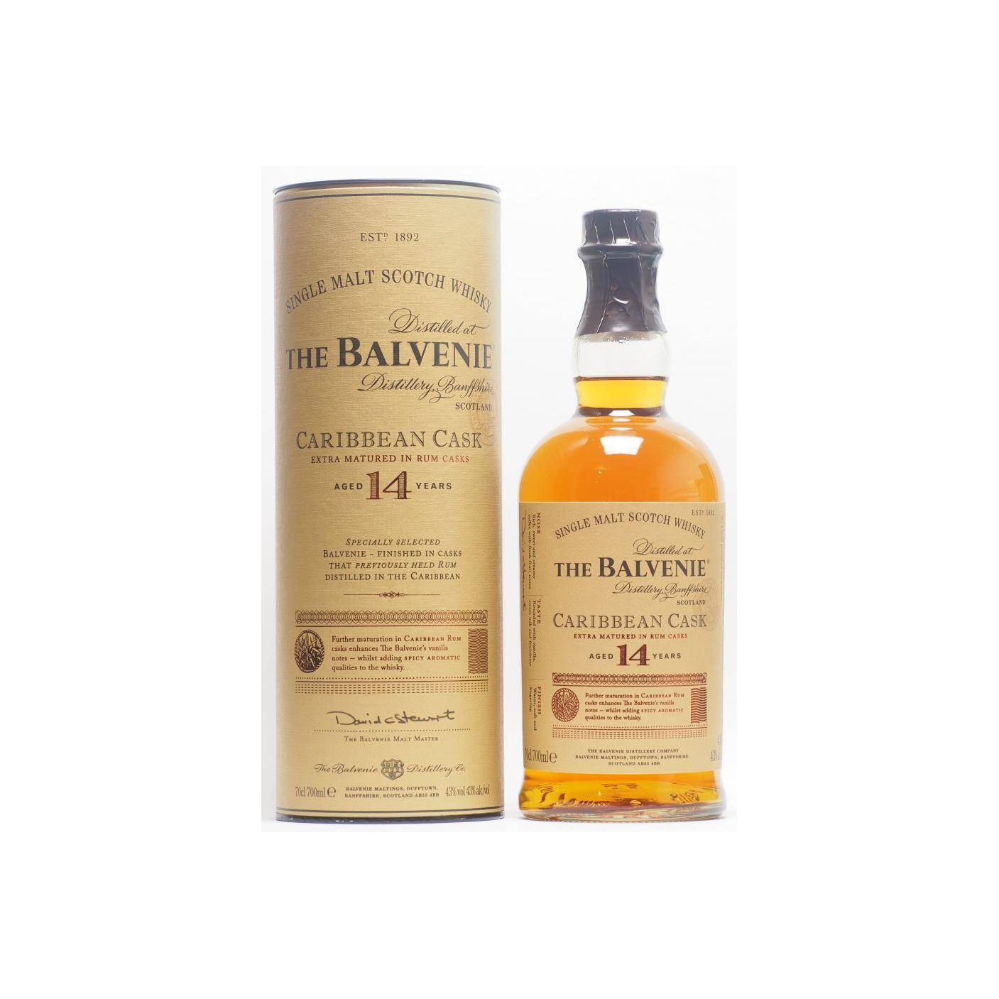 The Balvenie 14 Years Single Malt Whisky 2
