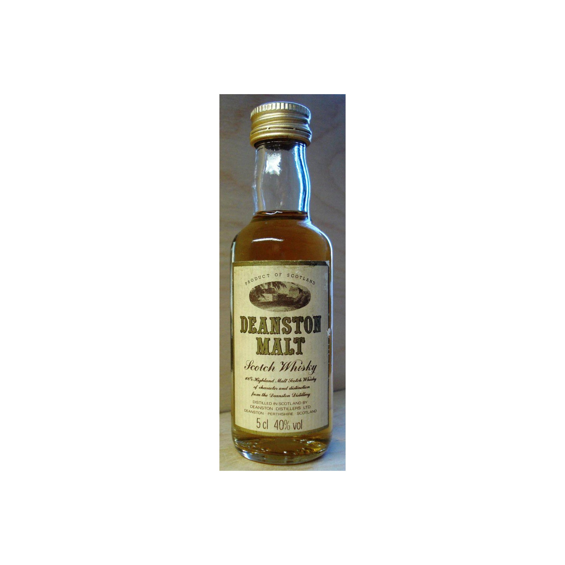Deanston Miniature Single Malt Whisky 3